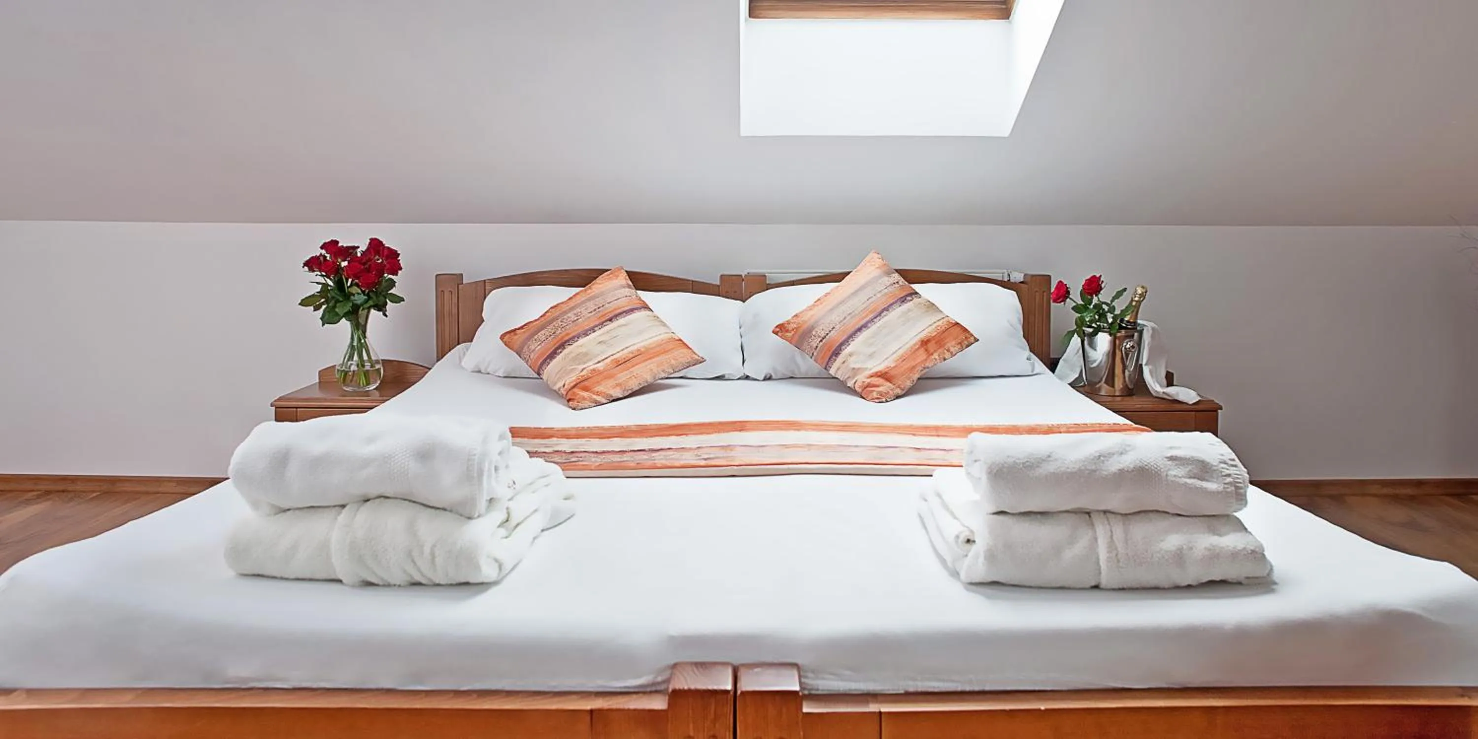 Bedroom, Bed in Kolštejn wellness centrum