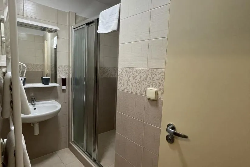 Shower in Kolštejn wellness centrum