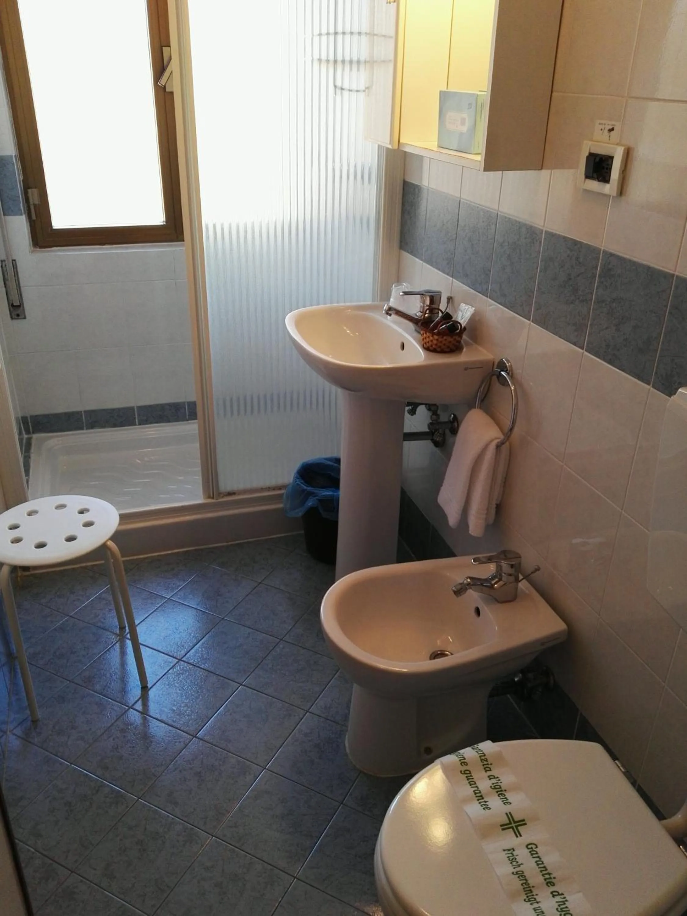 Bathroom in Hotel Elizabeth