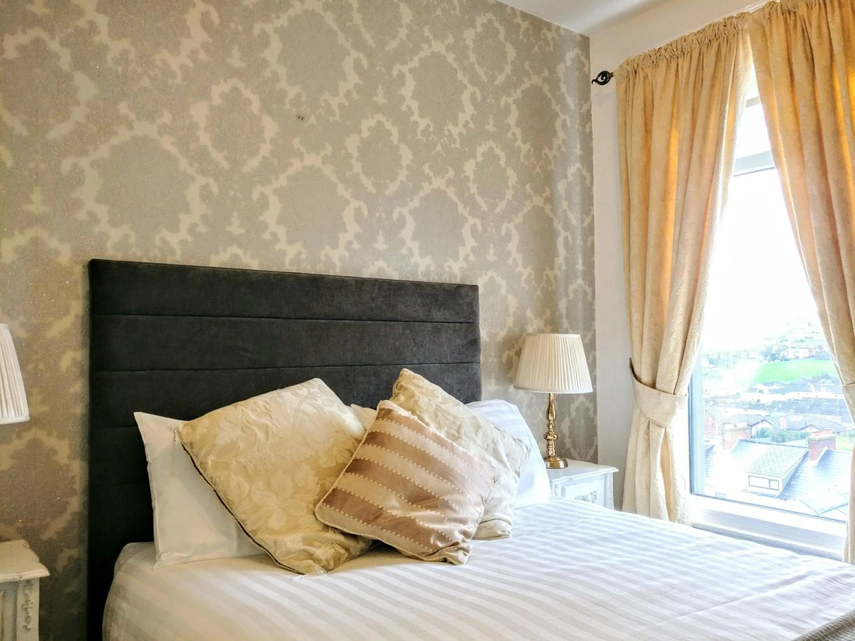 Decorative detail, Bed in Serendipity House