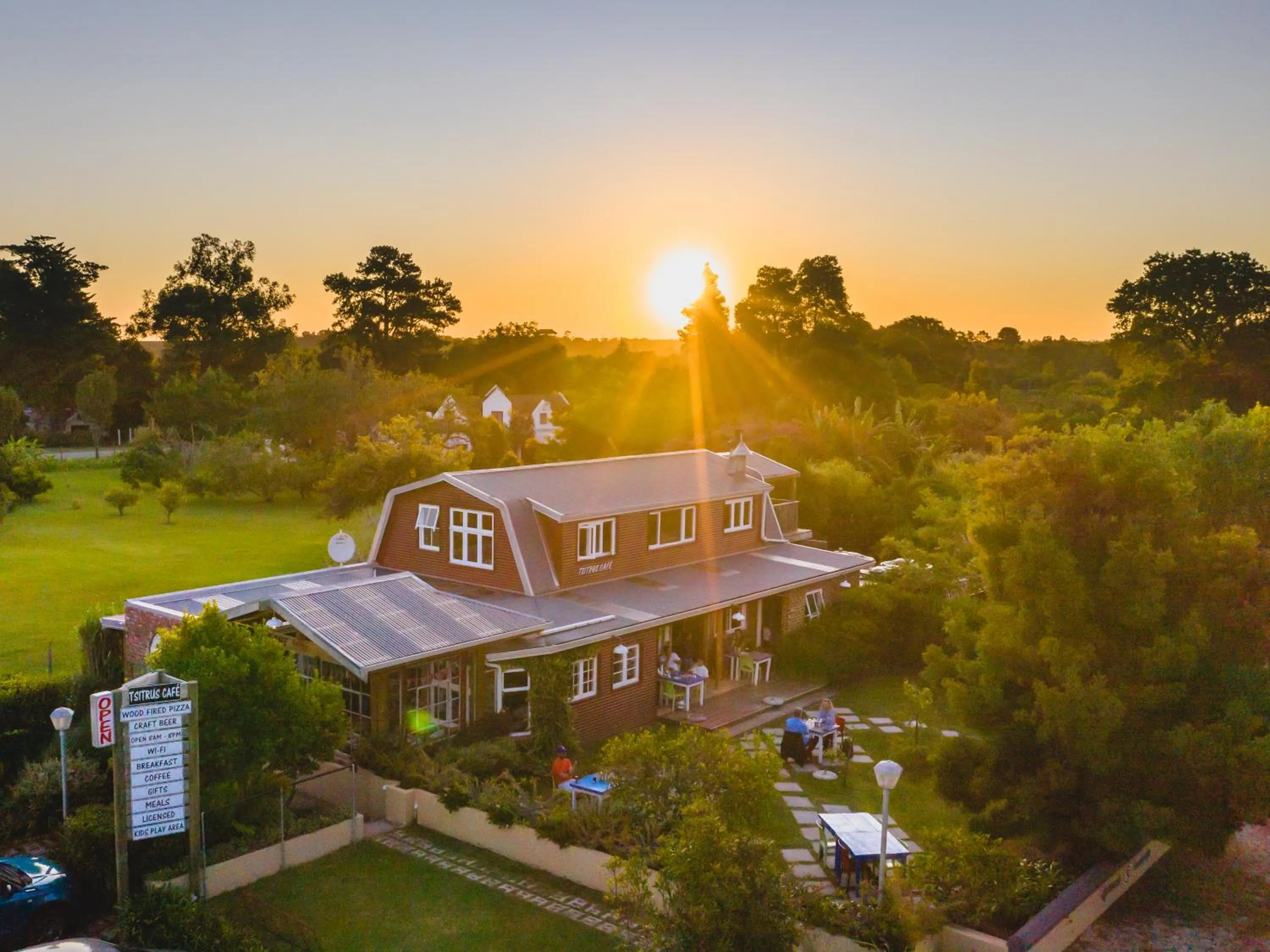 Property building in At the Woods Guest House