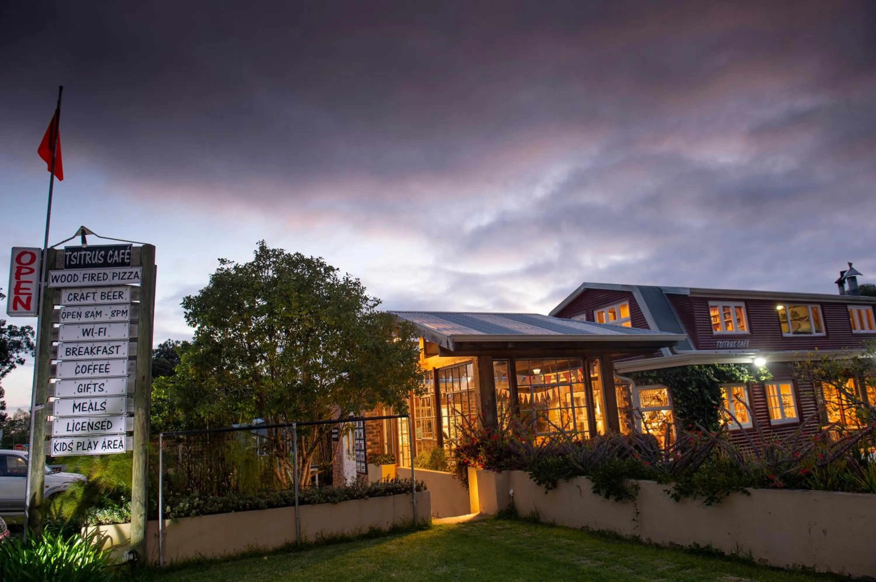 Property building in At the Woods Guest House