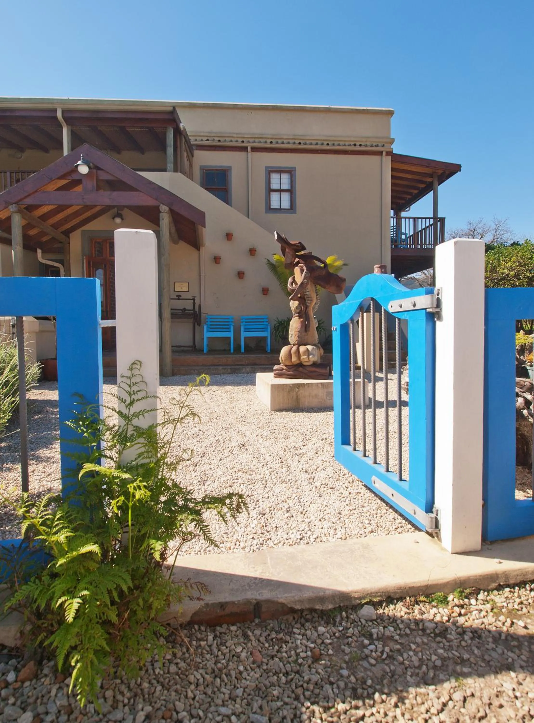 Facade/entrance in At the Woods Guest House