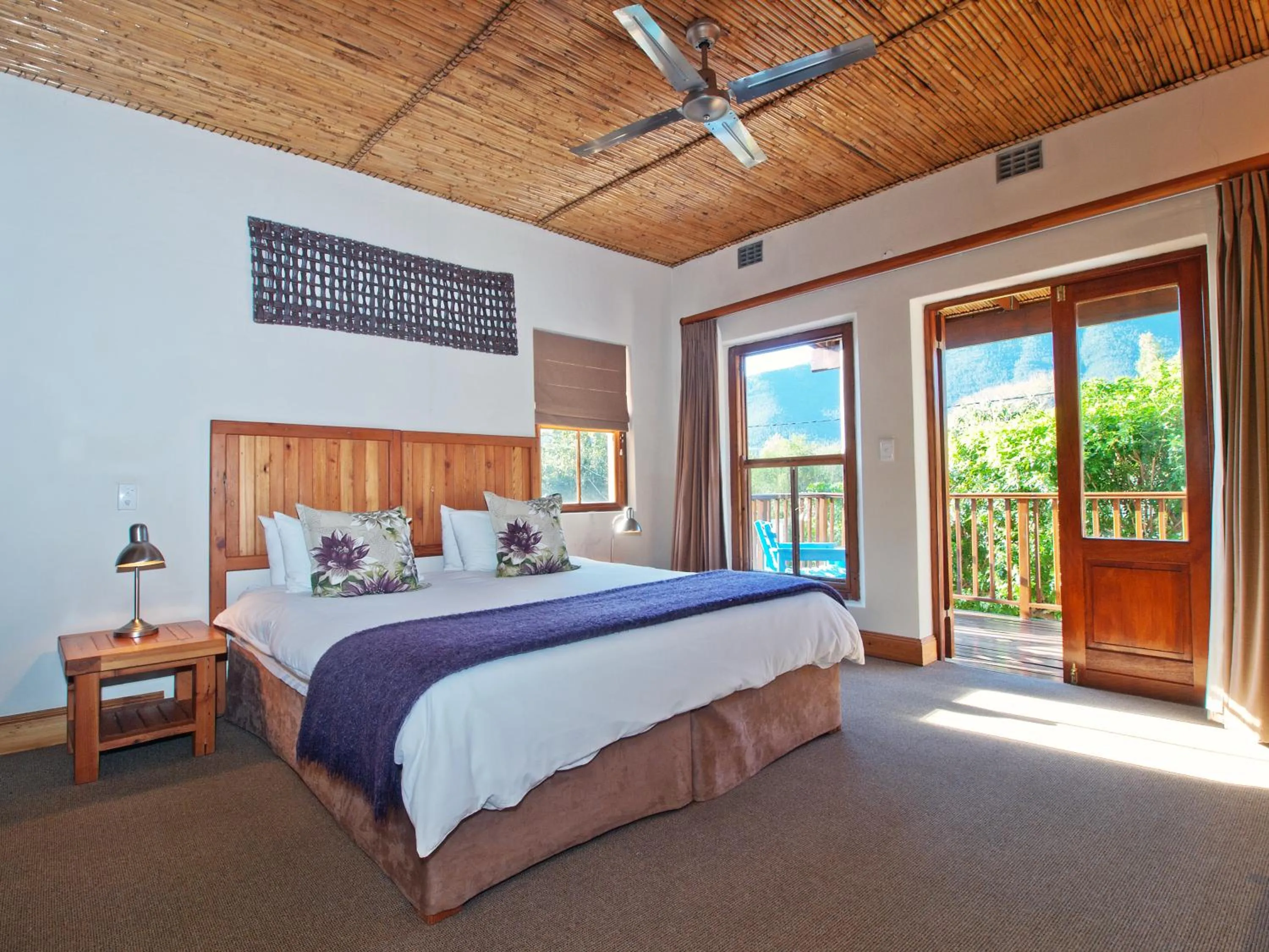 Day, Bed in At the Woods Guest House