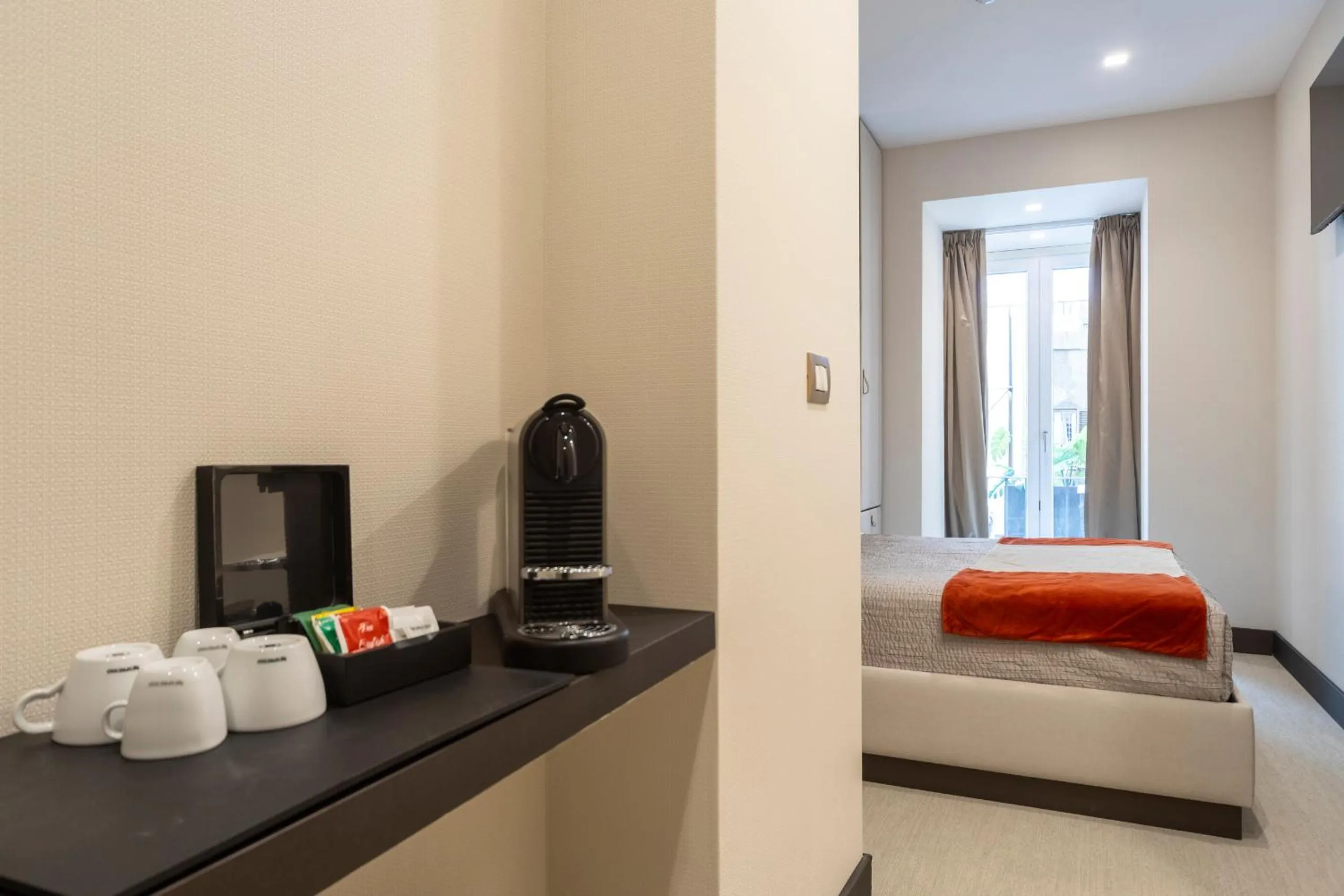 Bed in San Carlo Suite