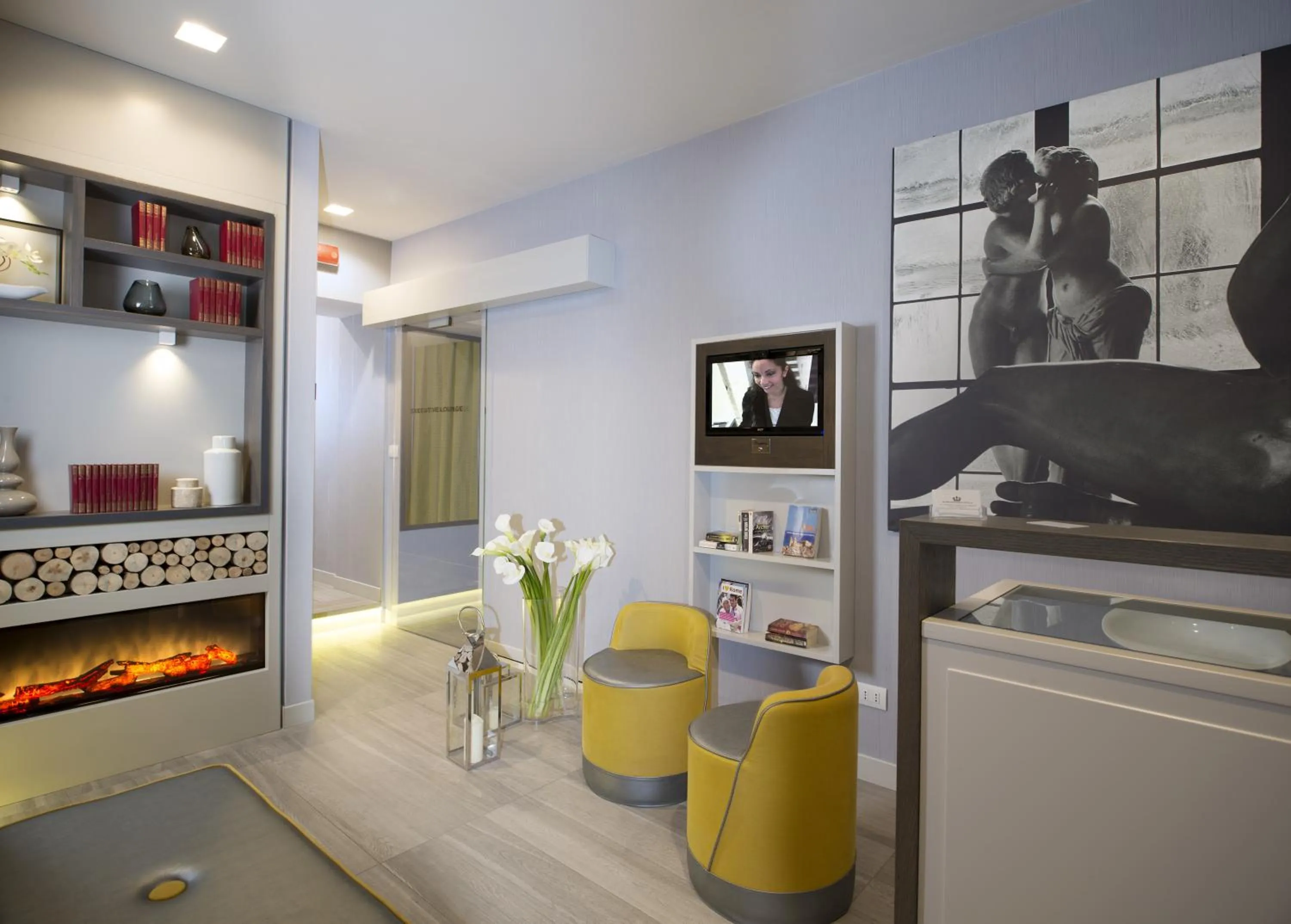 Lobby or reception in San Carlo Suite