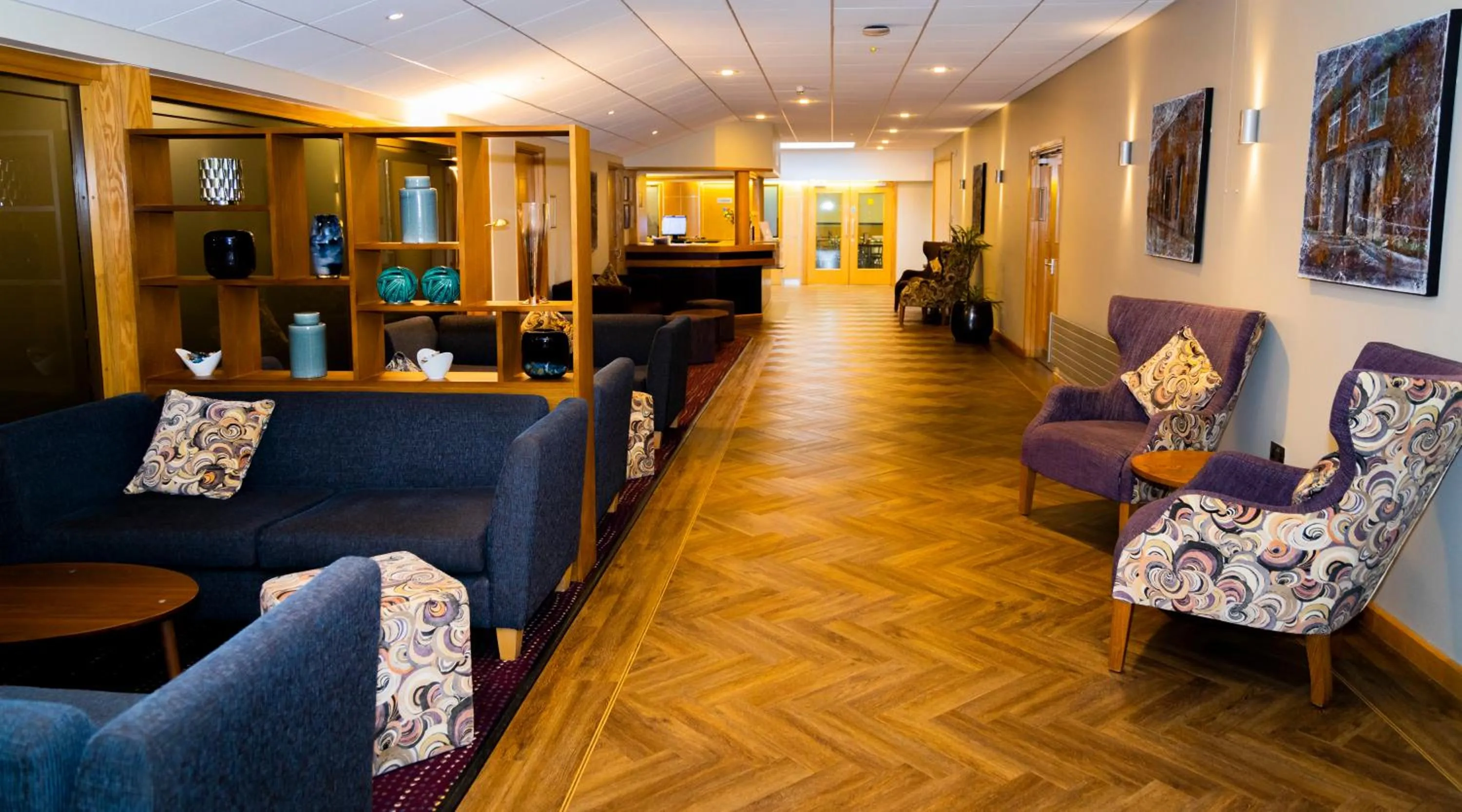 Lobby or reception in Mitchell Hall