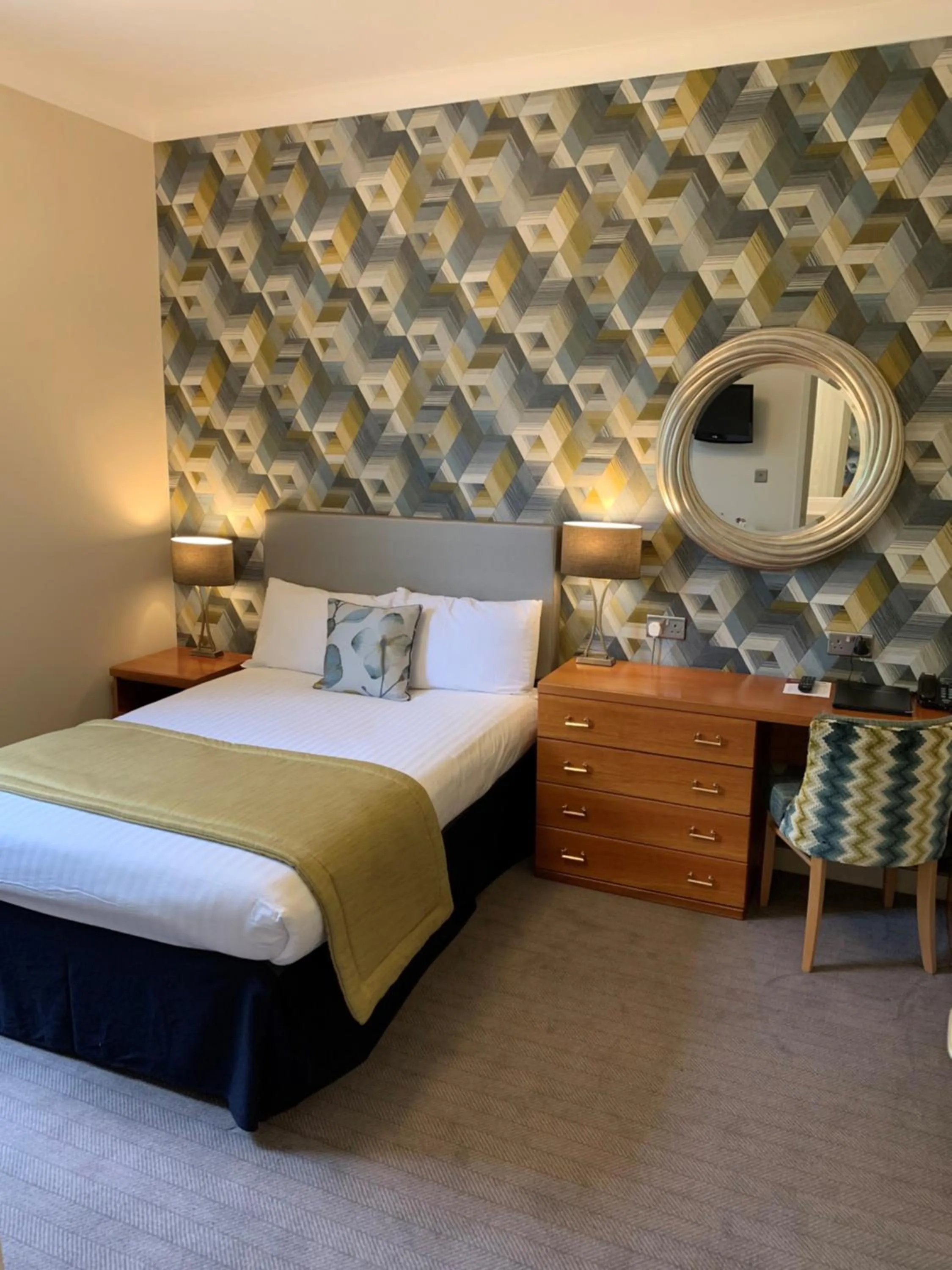 Buffet breakfast, Bed in Mitchell Hall