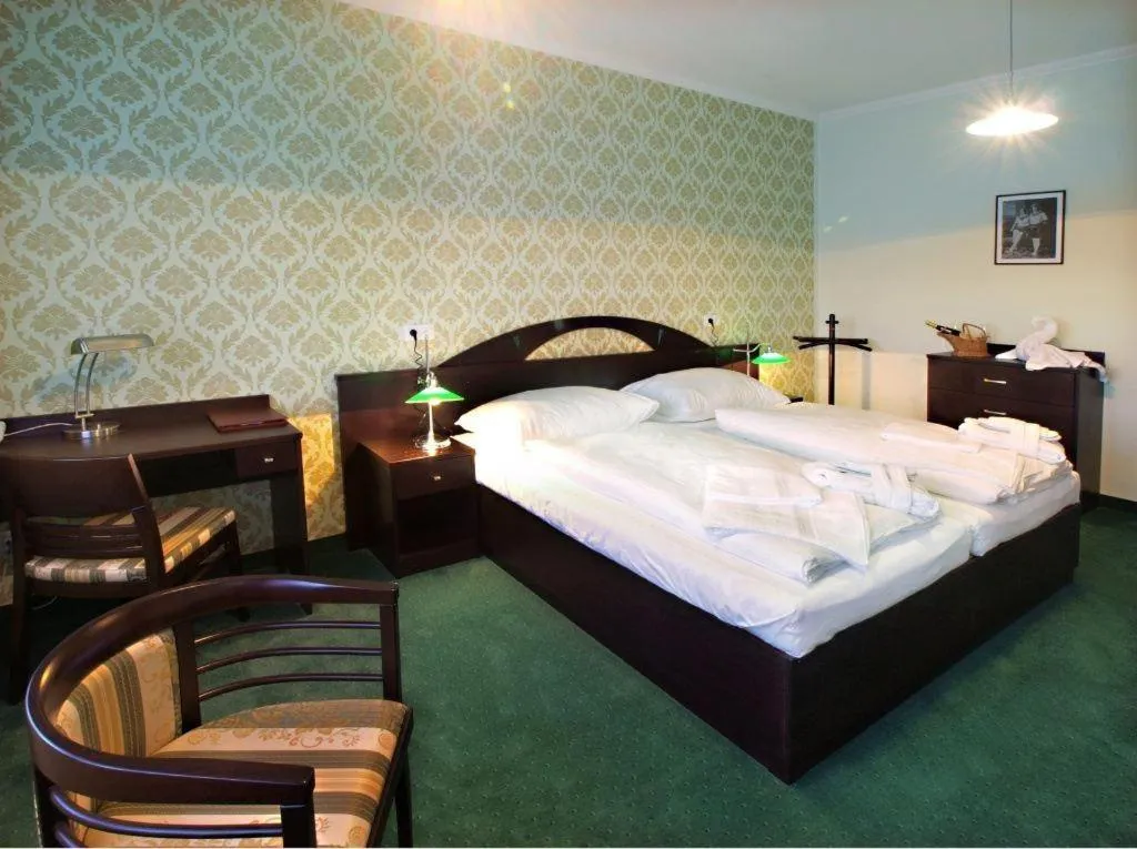 Bed in Hotel Studanka