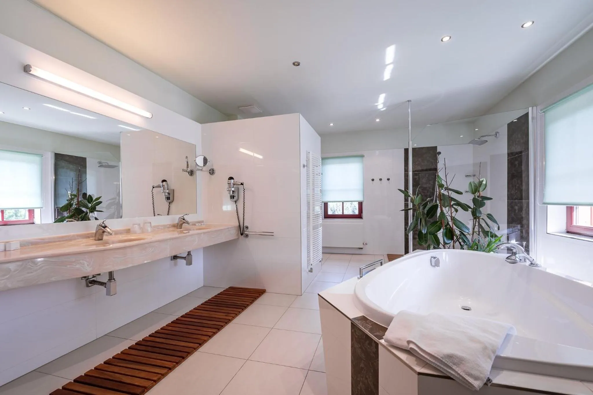 Bathroom in Hotel Studanka