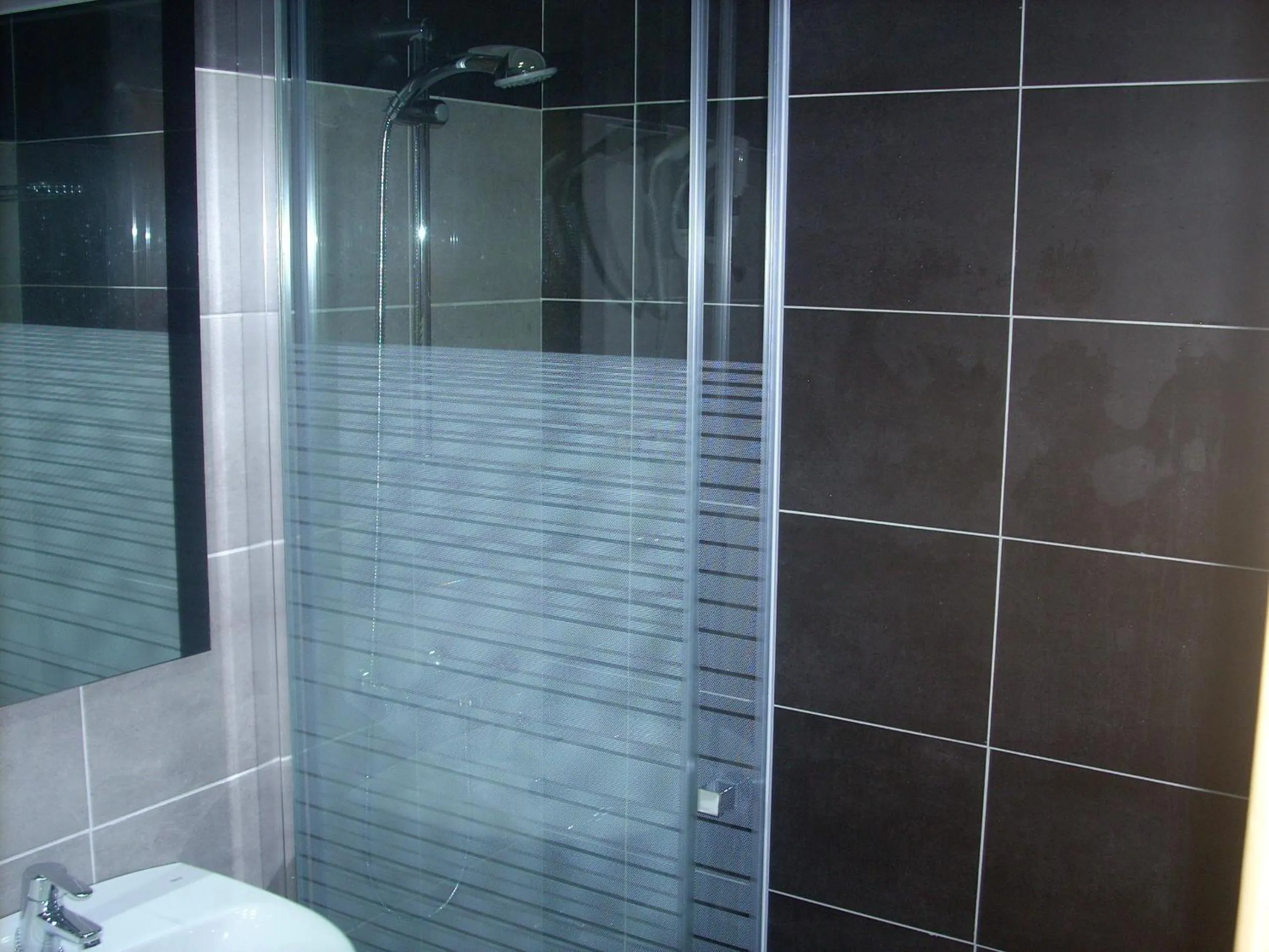 Shower in Hotel Corona de Castilla