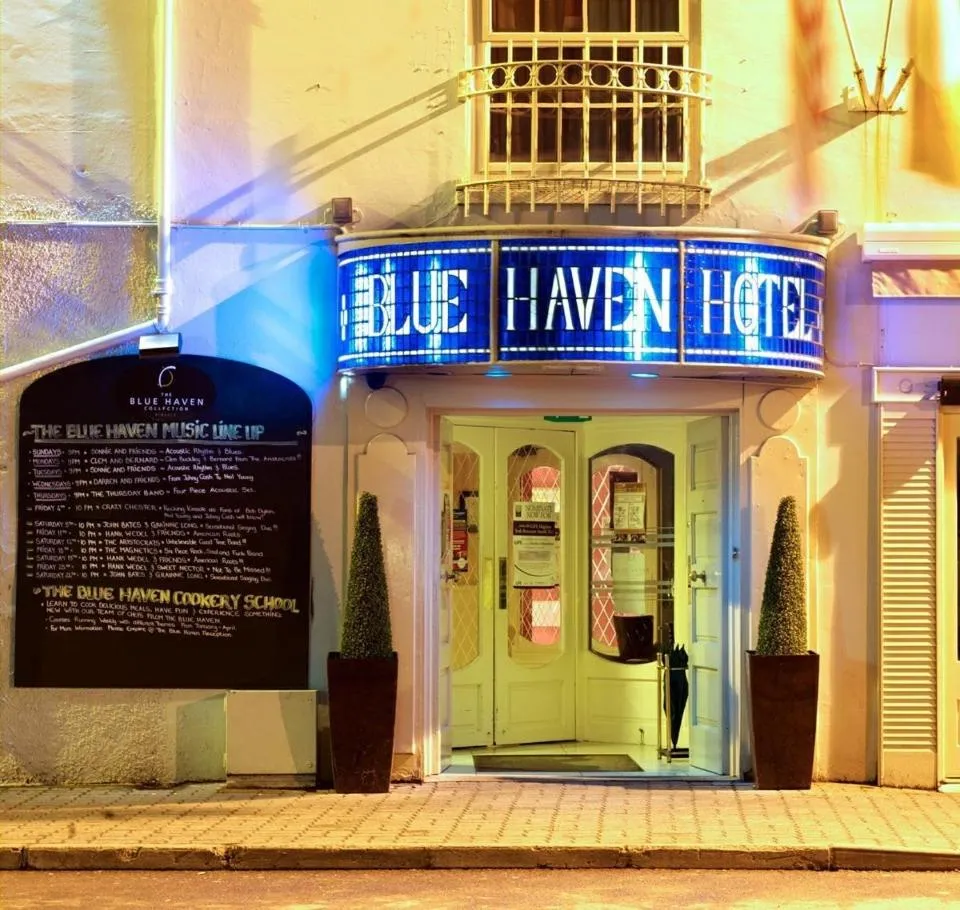 Facade/entrance in The Blue Haven Hotel