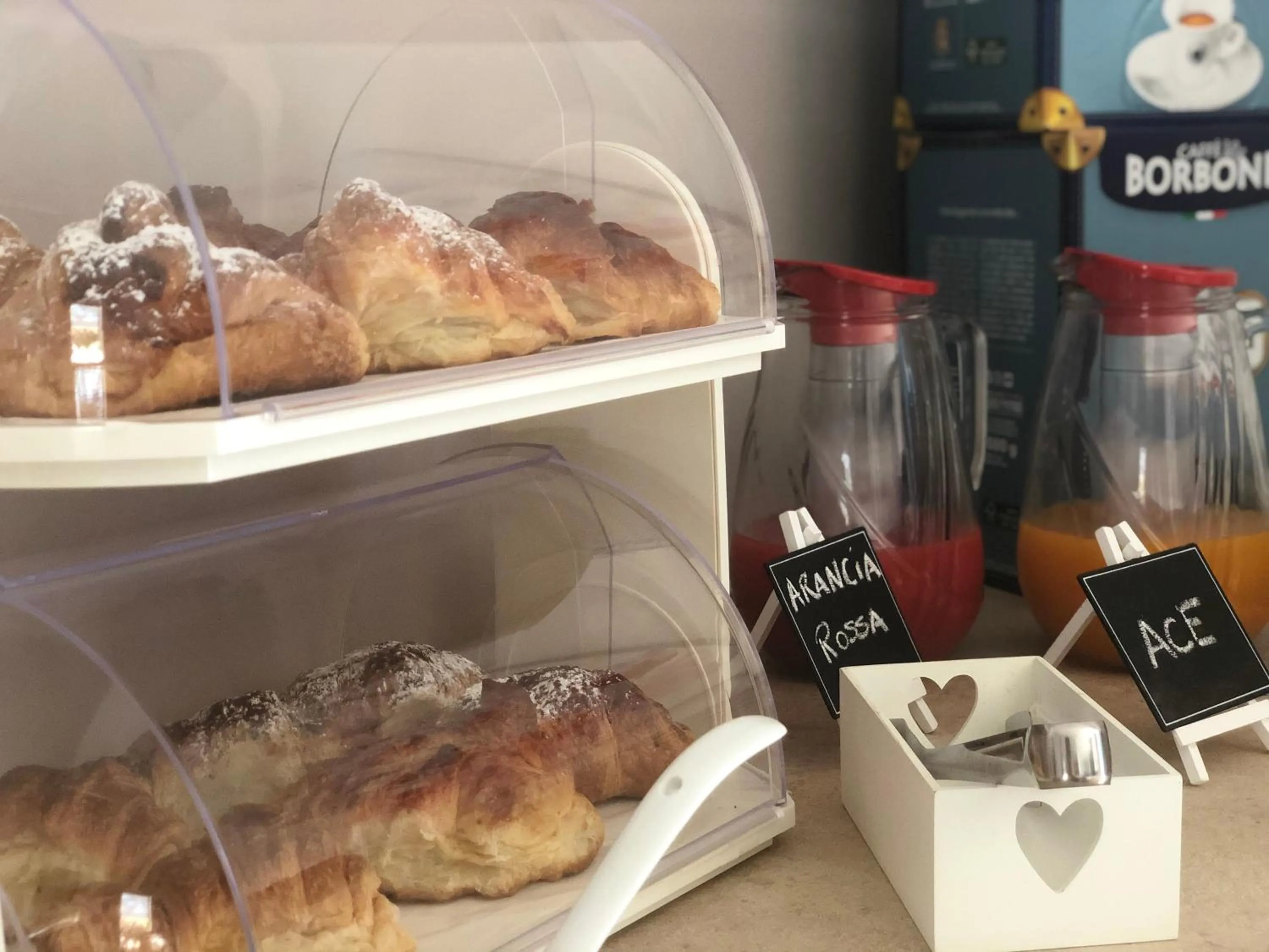 Food and drinks in Villa Margherita