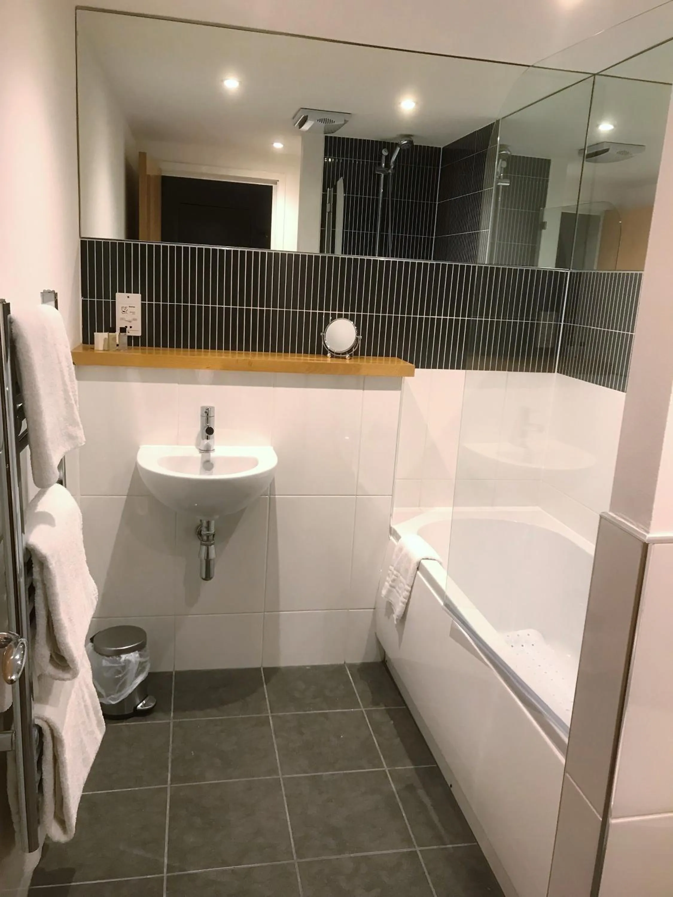 Bathroom in Ice House Apartments