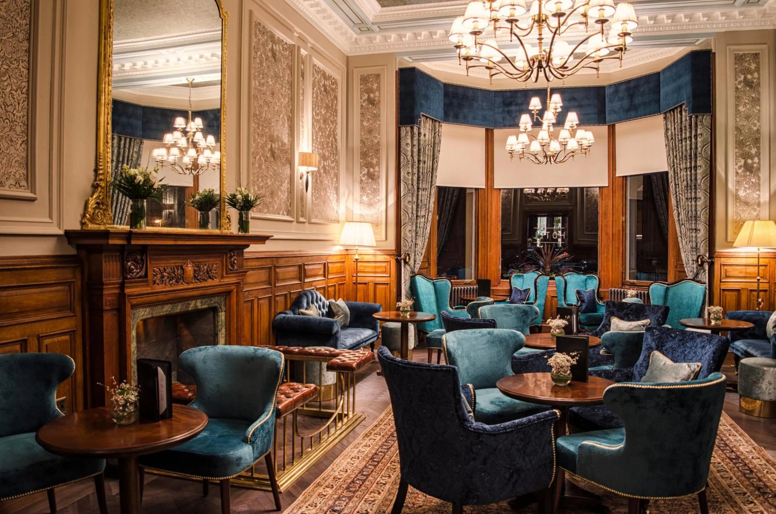 Lounge or bar in The Bonham