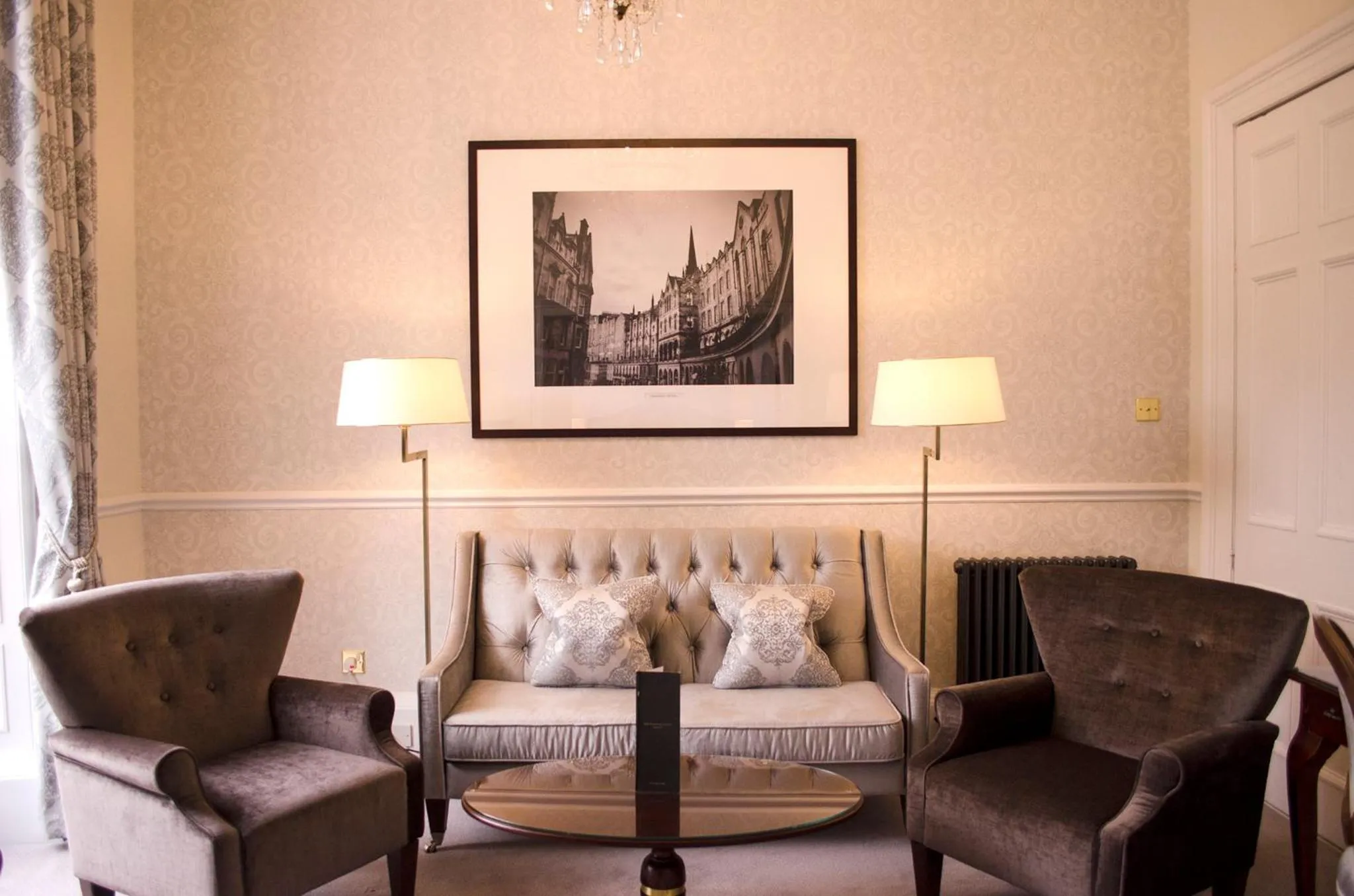 Seating area in The Bonham