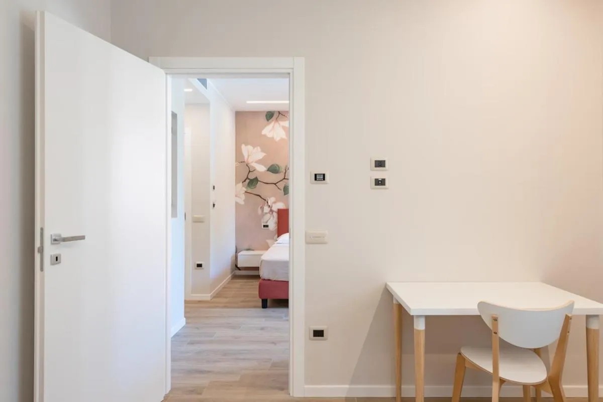 Bed in Albergo Degli Amici