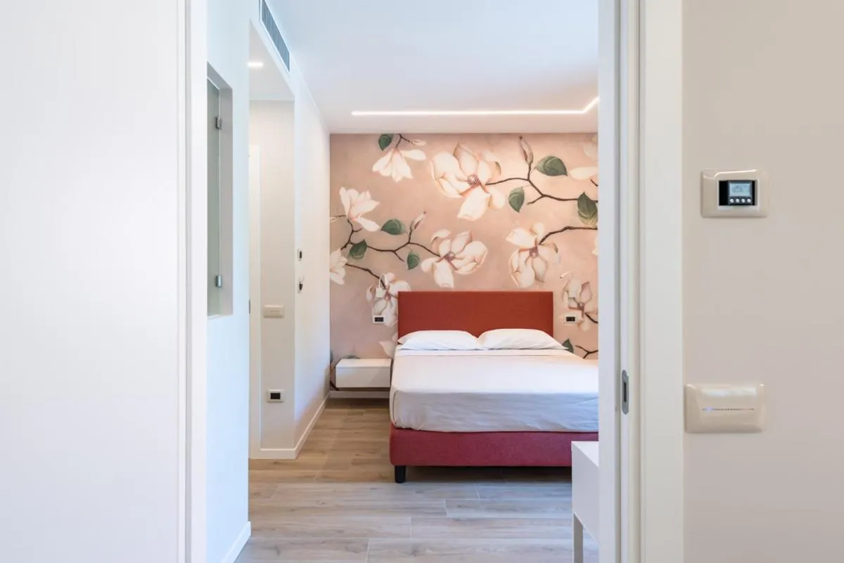 Bed in Albergo Degli Amici