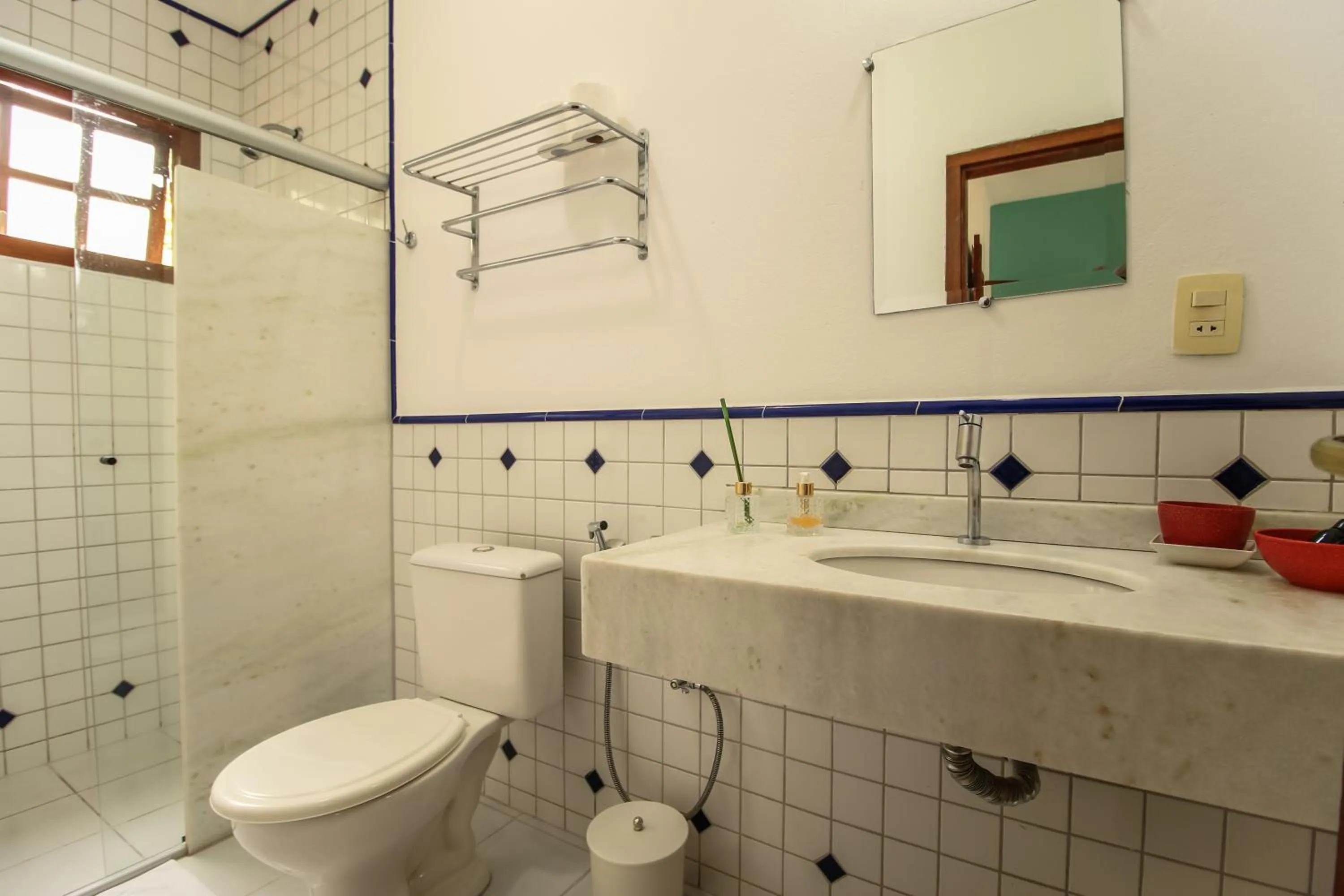 Shower in Pousada Arvoredo