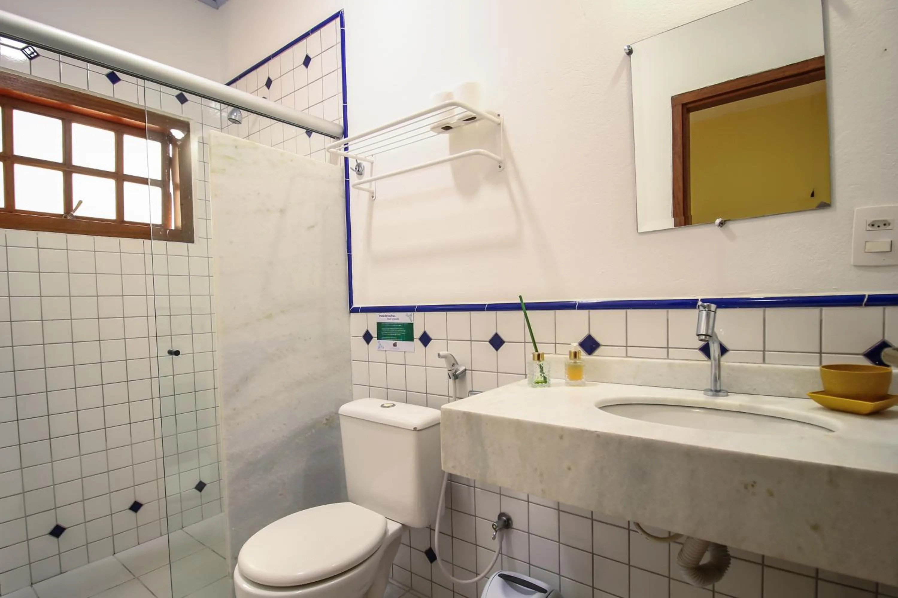 Shower in Pousada Arvoredo