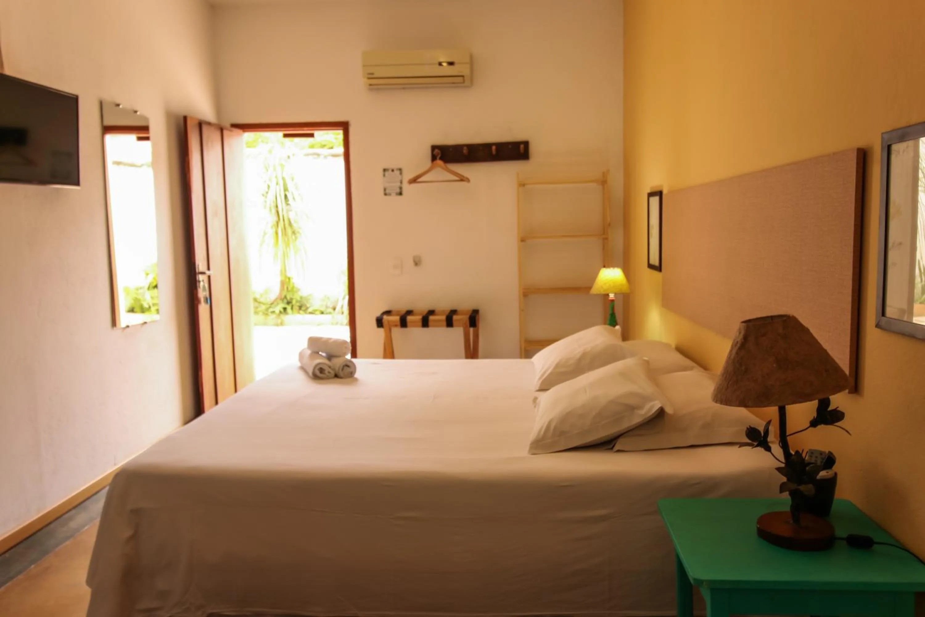 Bed in Pousada Arvoredo