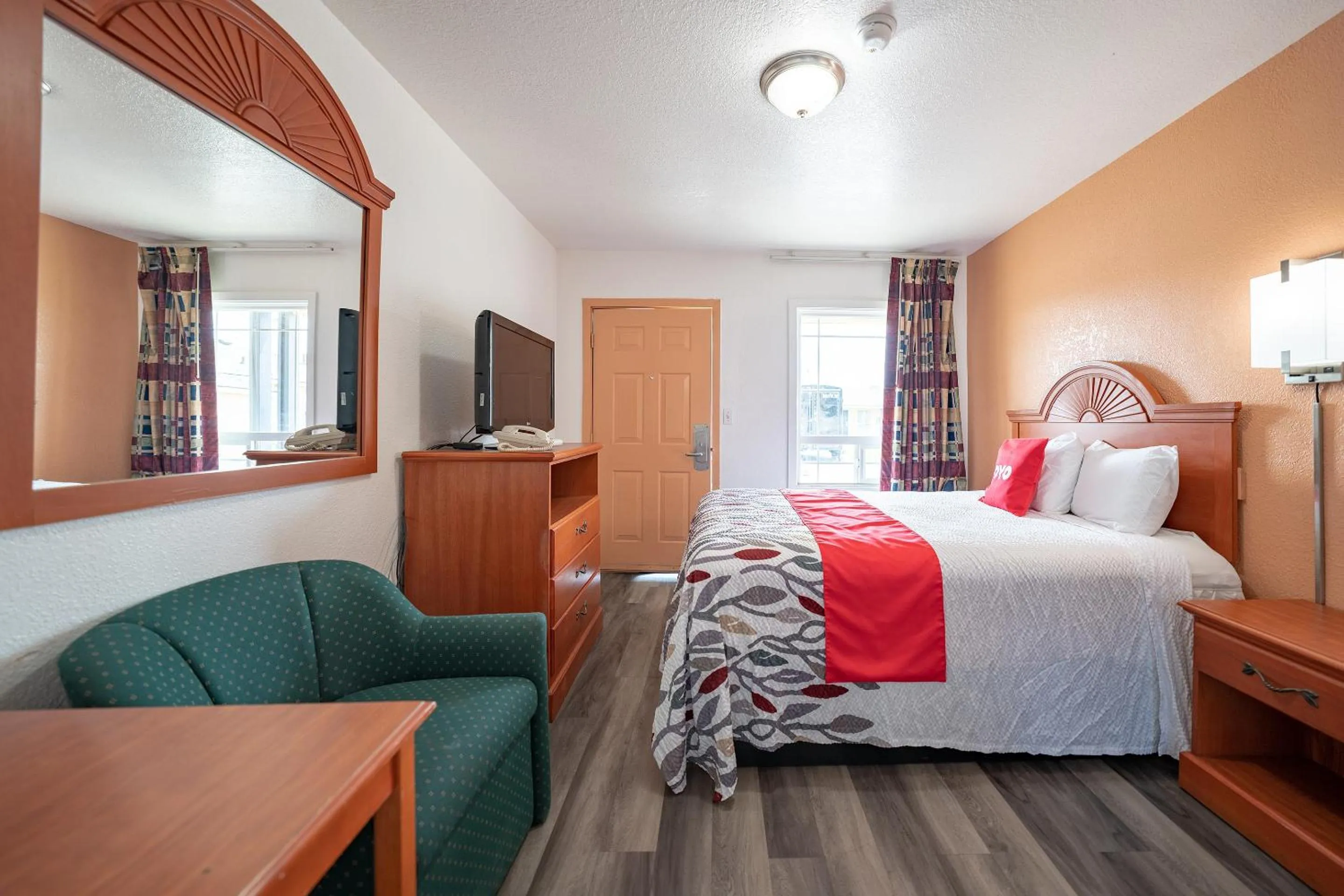 Bedroom, Bed in Budget Inn Madras by OYO