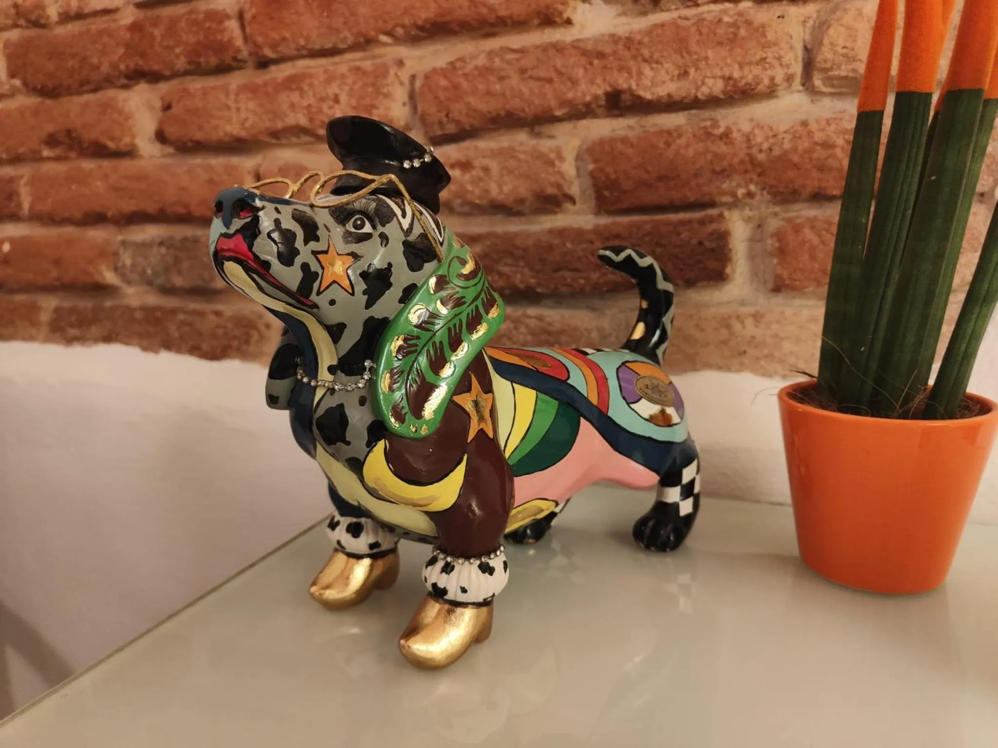 Decorative detail in Veronetta House