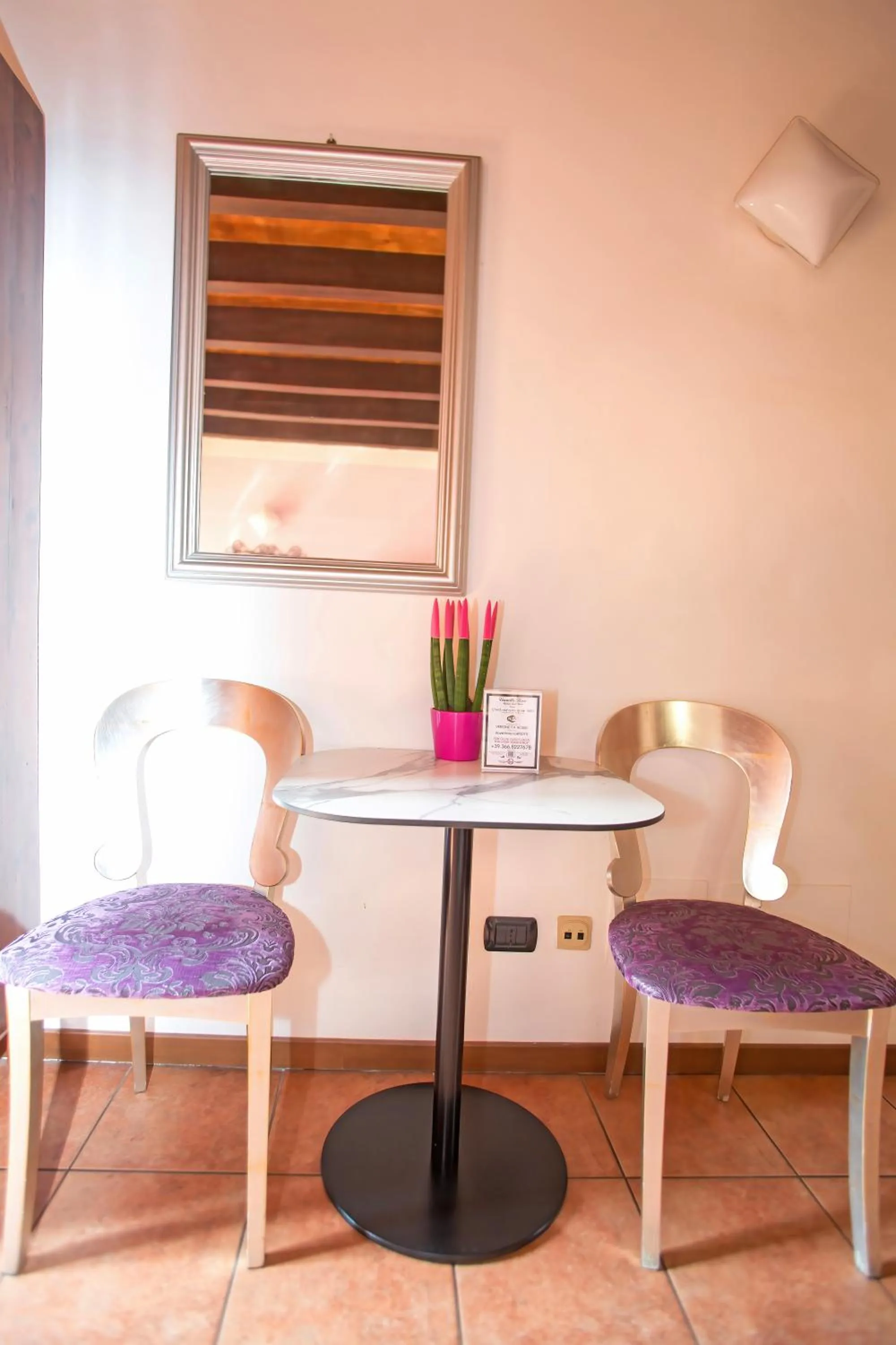 Dining area in Veronetta House