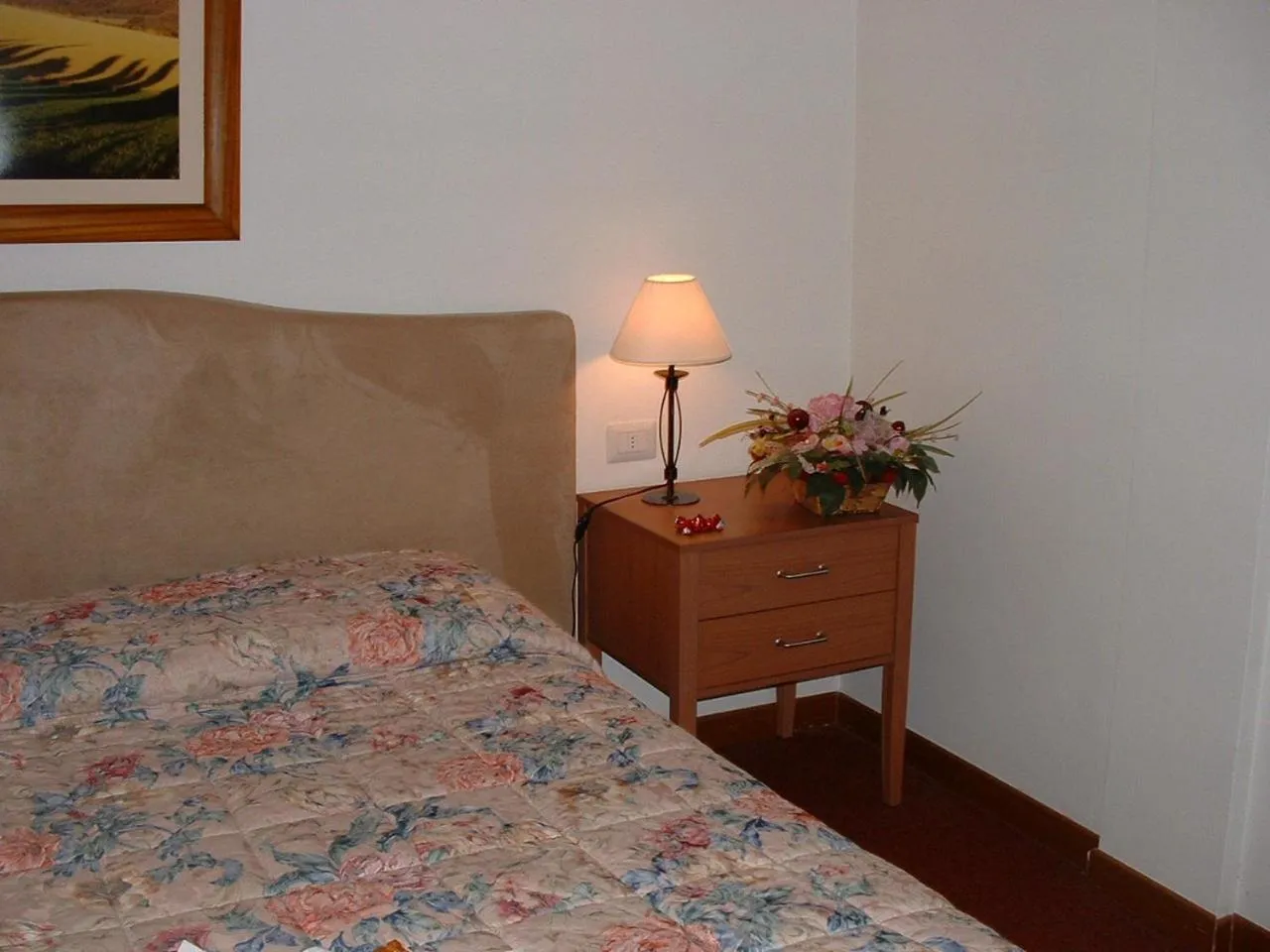 Decorative detail, Bed in Hotel Barberino