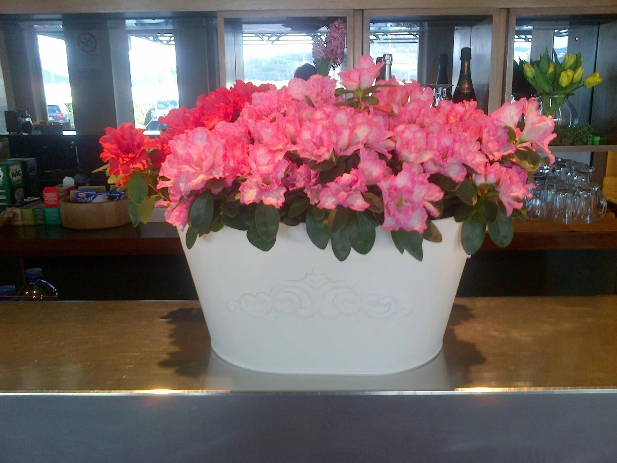 Decorative detail in Hotel Barberino