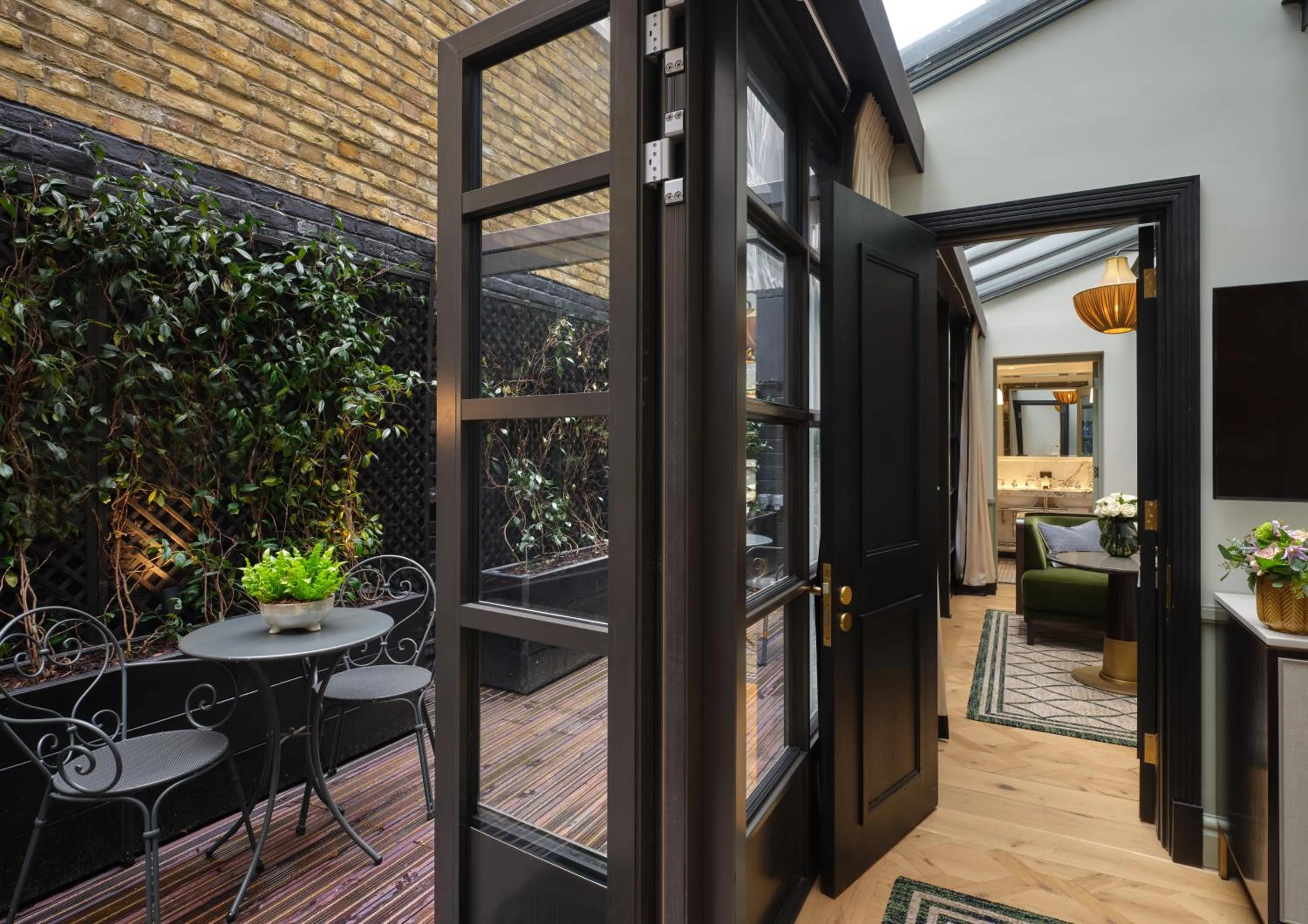 Patio in The Mayfair Townhouse - an Iconic Luxury Hotel