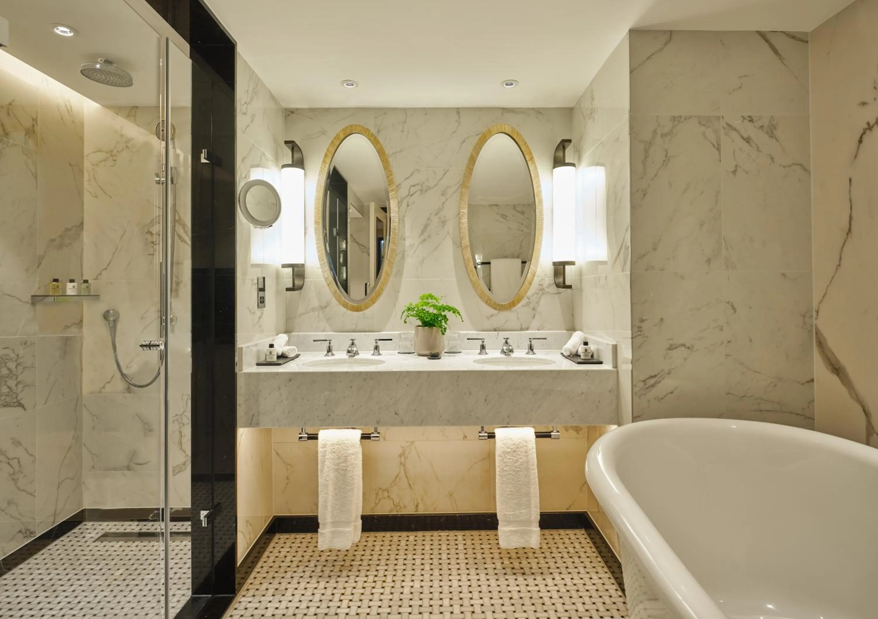 Shower in The Mayfair Townhouse - an Iconic Luxury Hotel