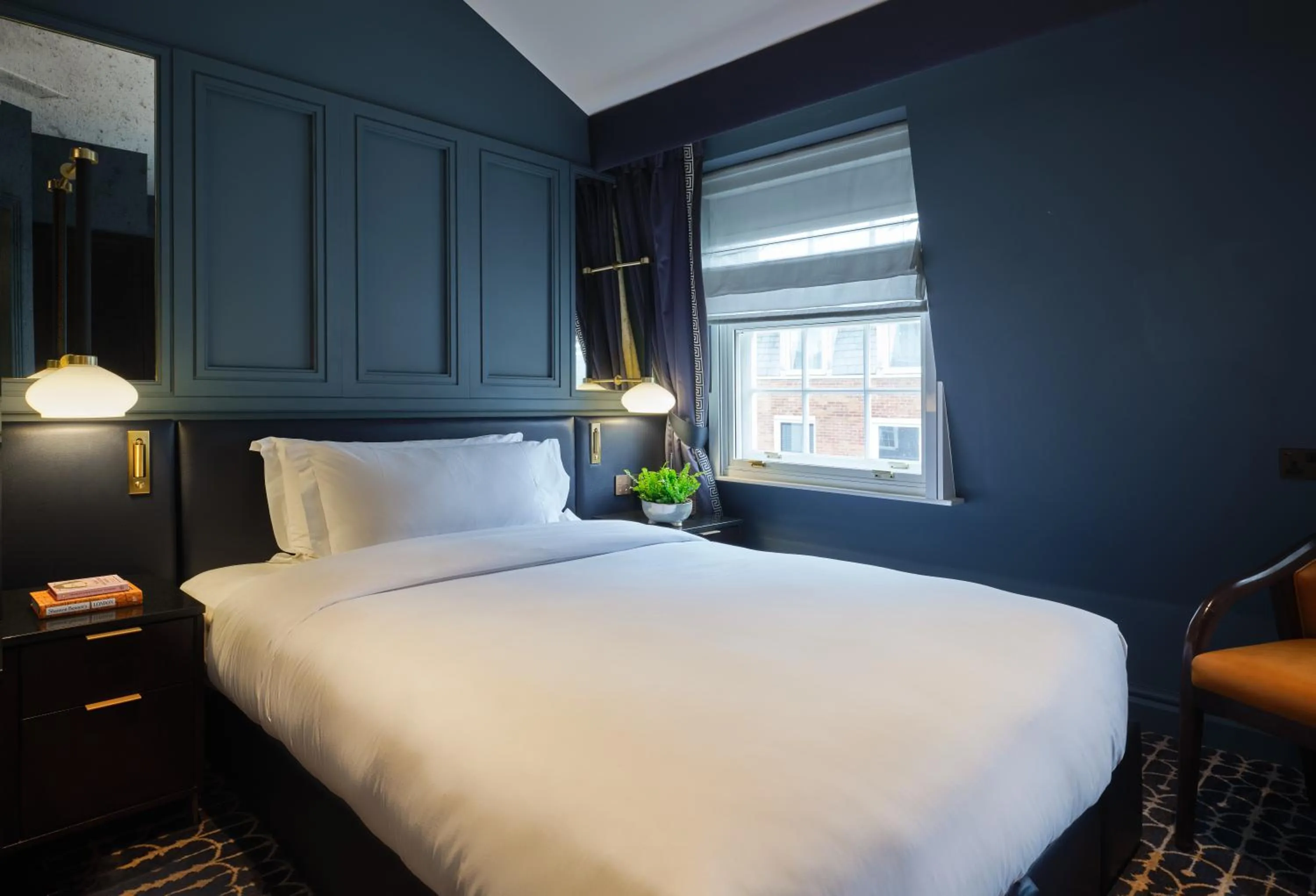 Bed in The Mayfair Townhouse - an Iconic Luxury Hotel