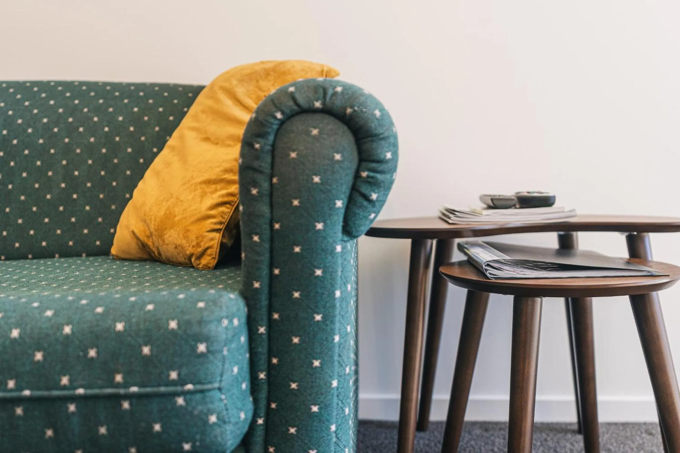 Seating area in Highway Lodge Motel