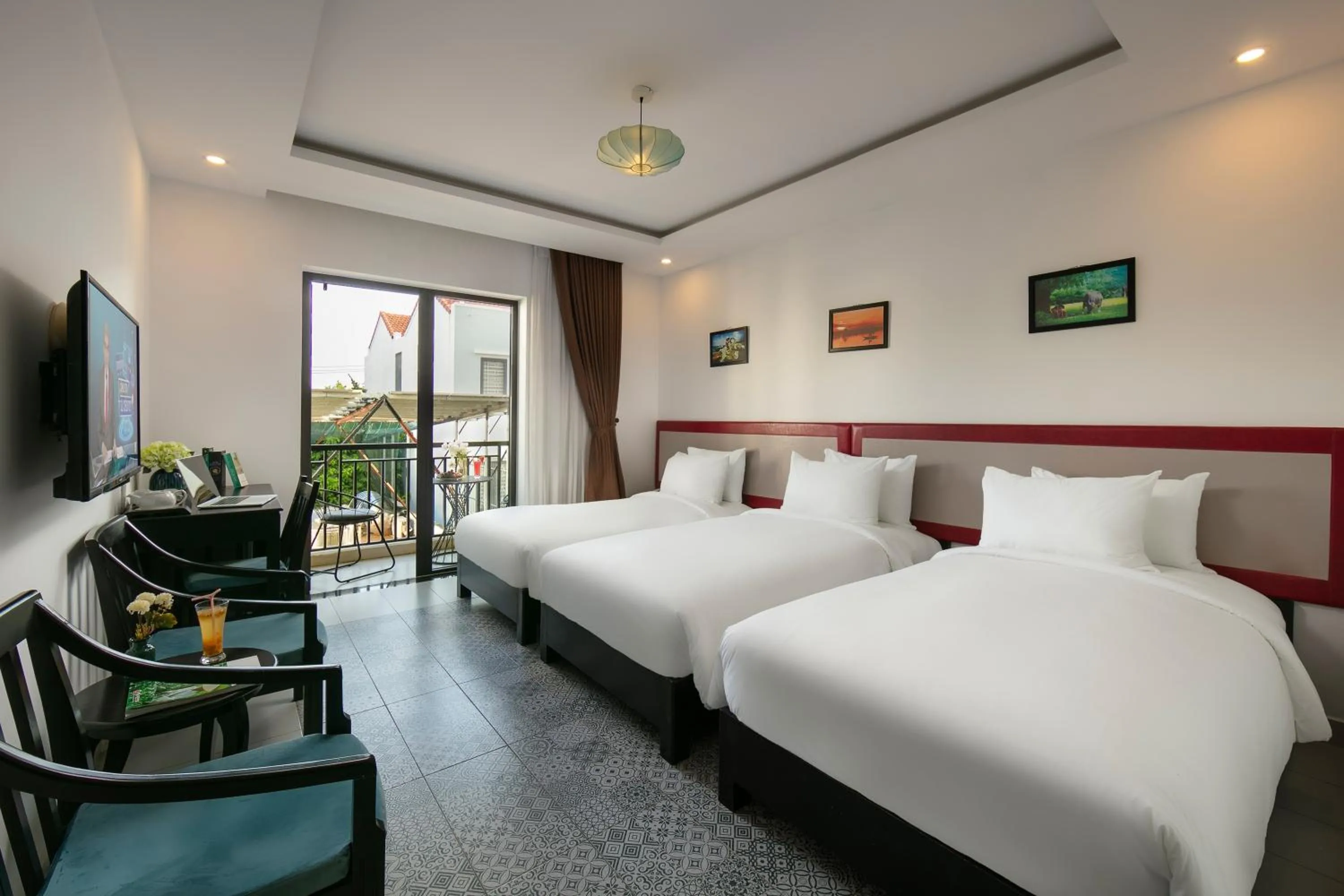 Bed in Hoi An Golden Holiday Villa