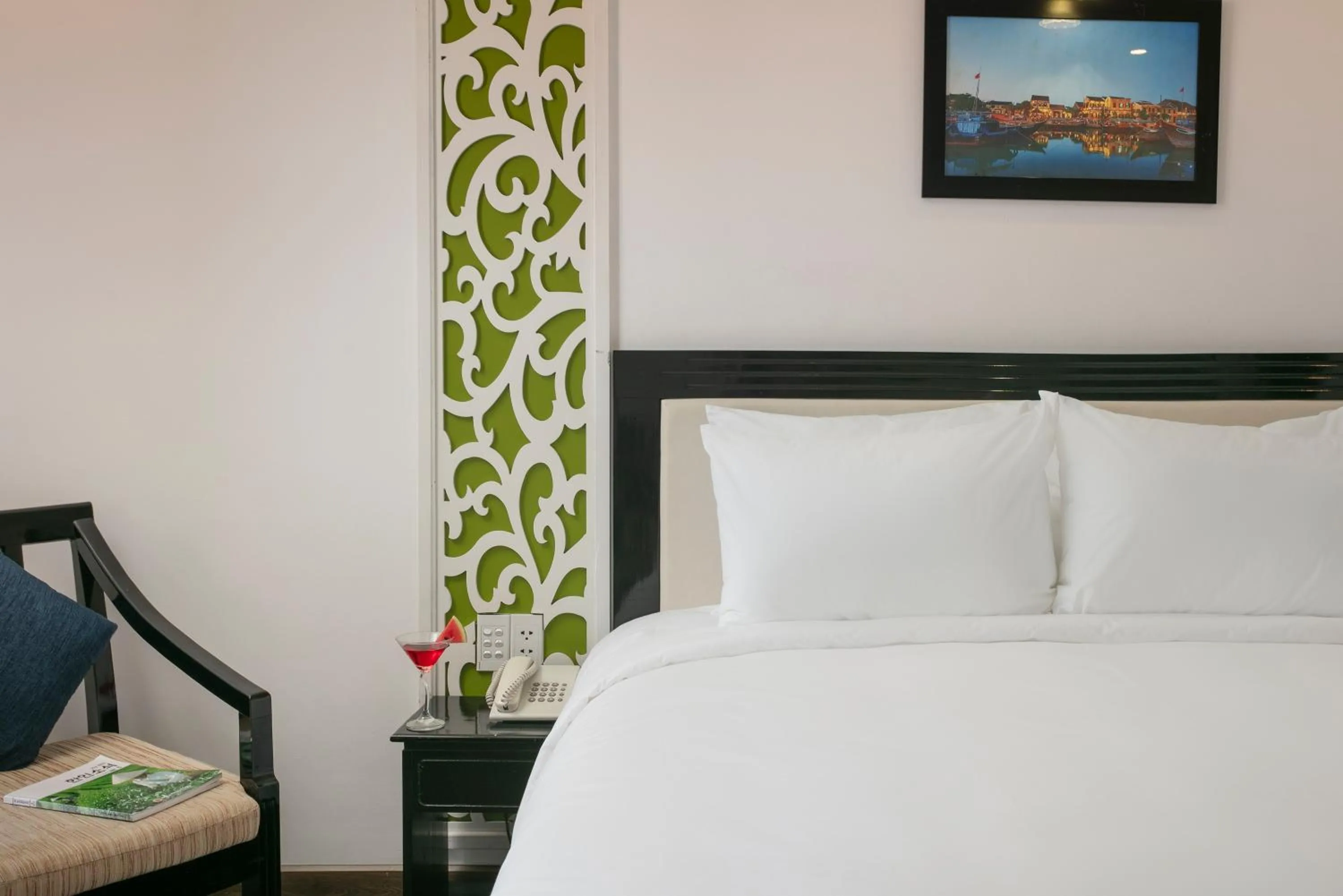 Bed in Hoi An Golden Holiday Villa