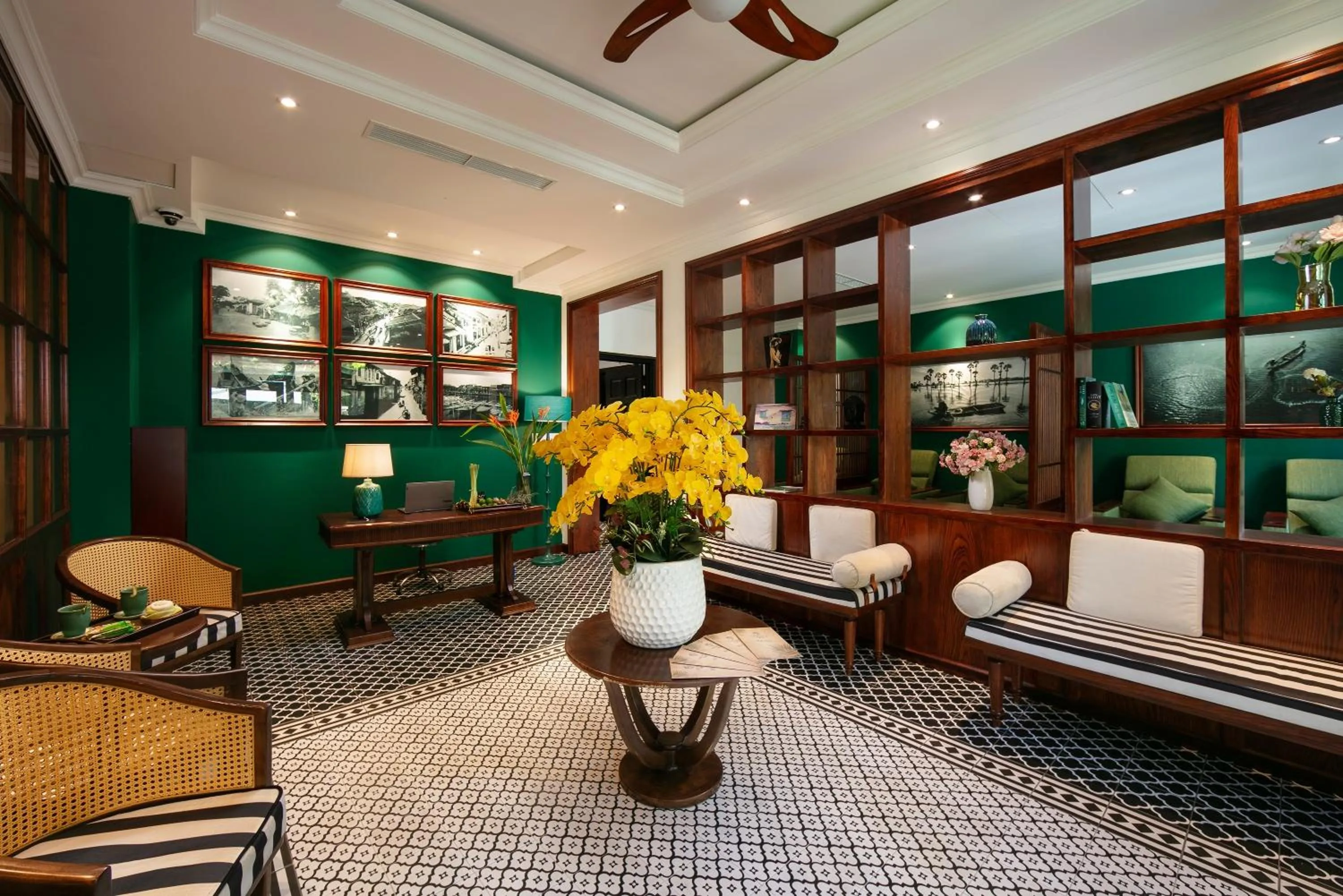 Living room in Hoi An Golden Holiday Villa