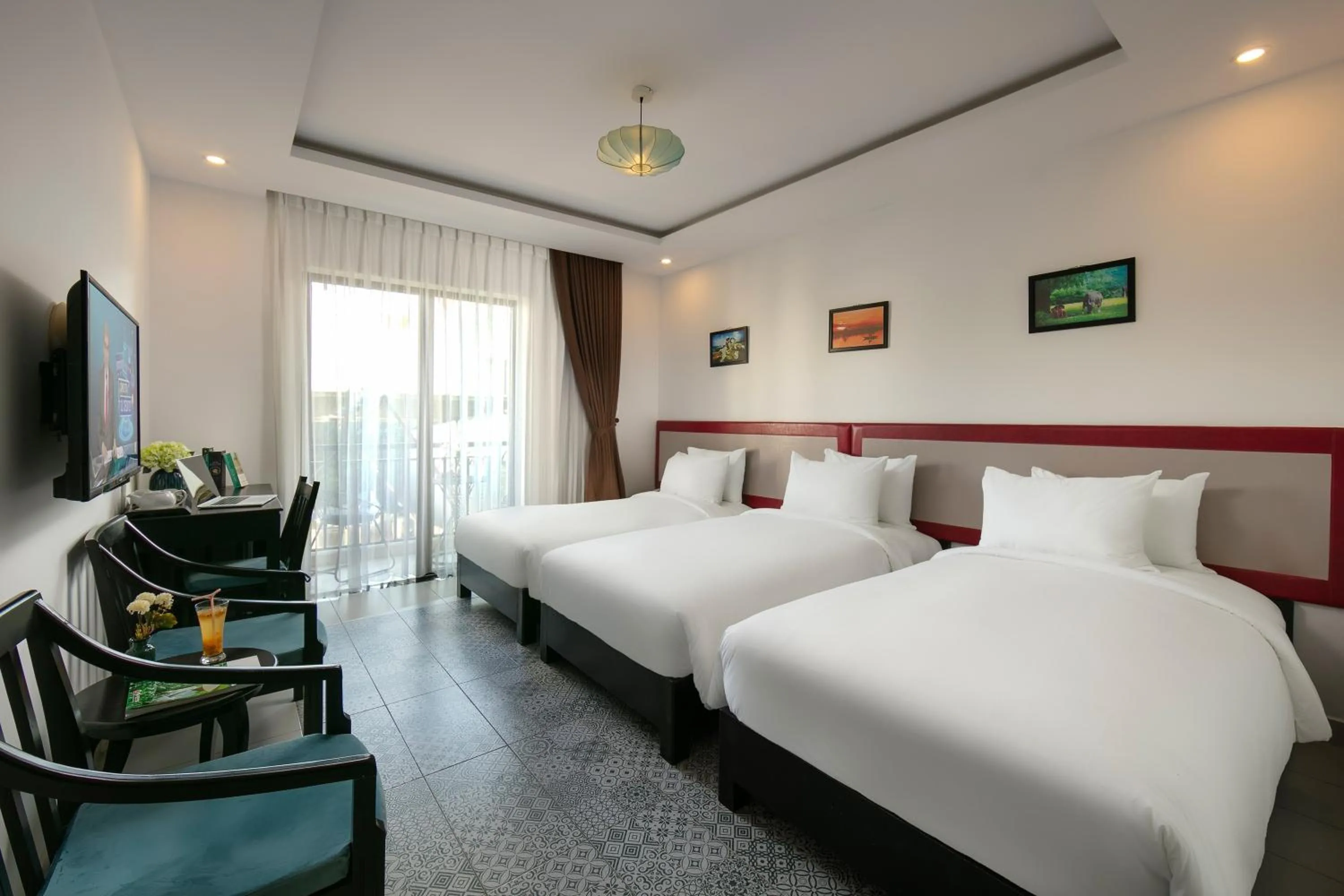 Bed in Hoi An Golden Holiday Villa