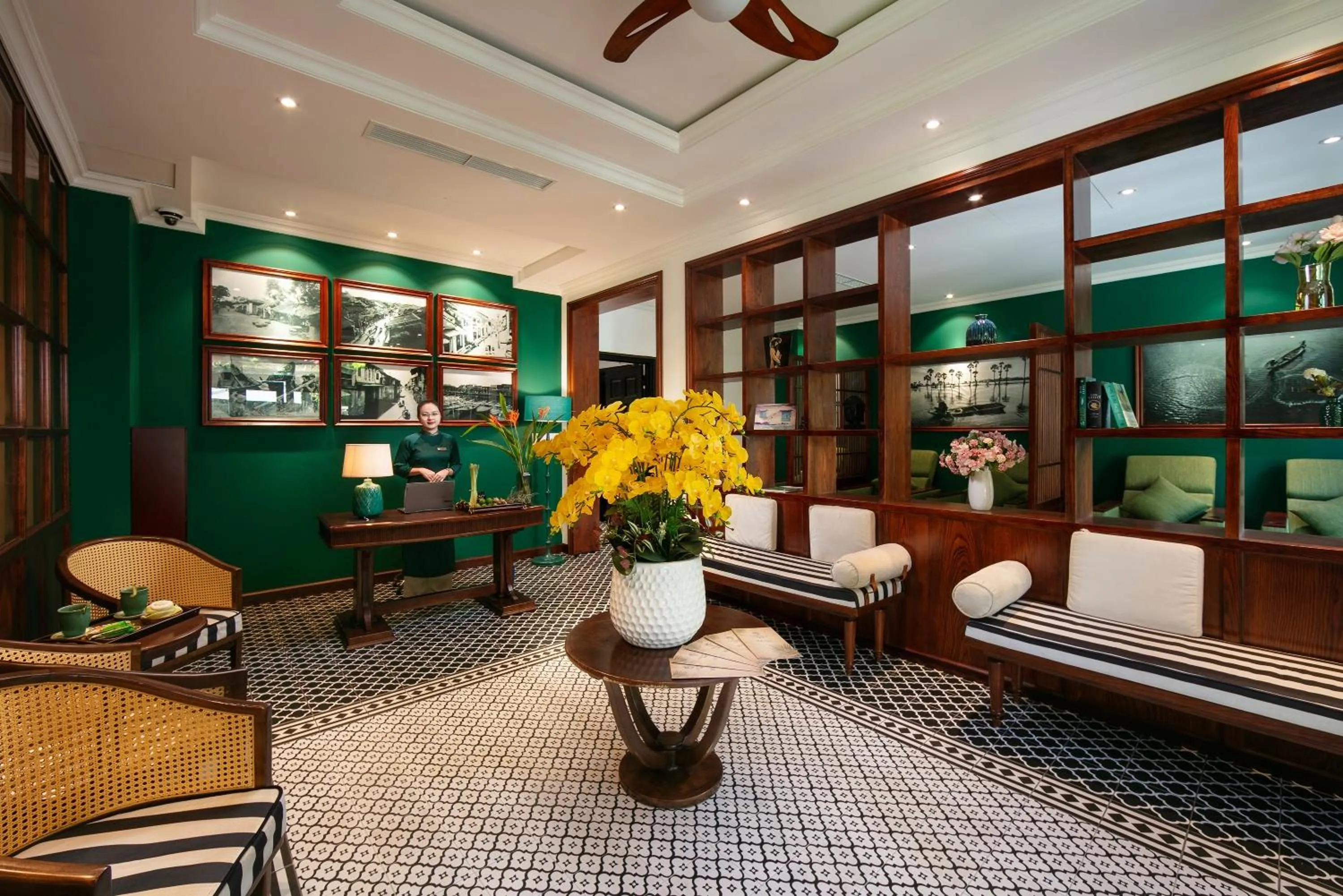 Living room in Hoi An Golden Holiday Villa