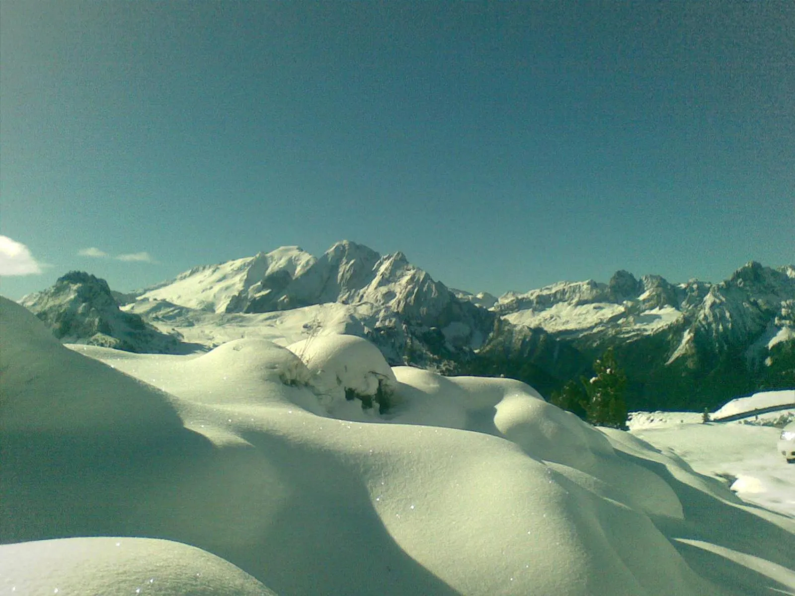 Natural landscape in Post Hotel Moena
