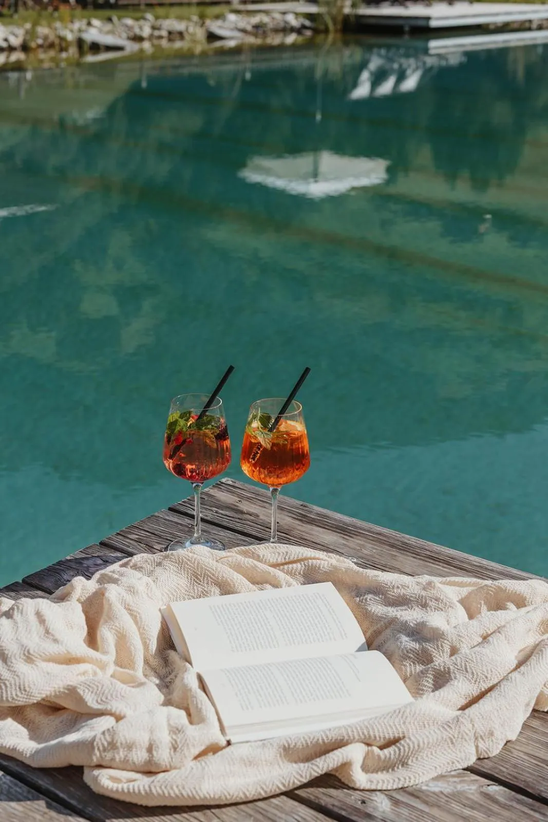 Swimming pool in Hotel Lammwirt