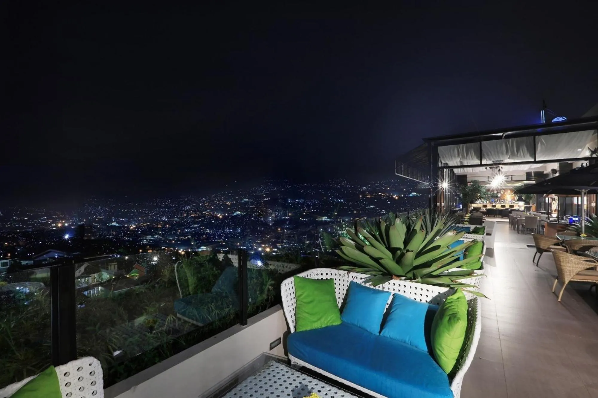 City view in Aston Inn Batu