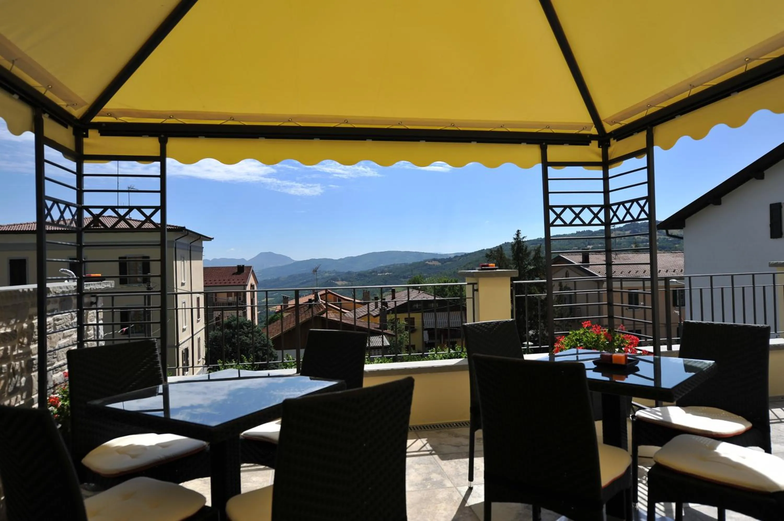 Balcony/Terrace in Hotel Montepizzo