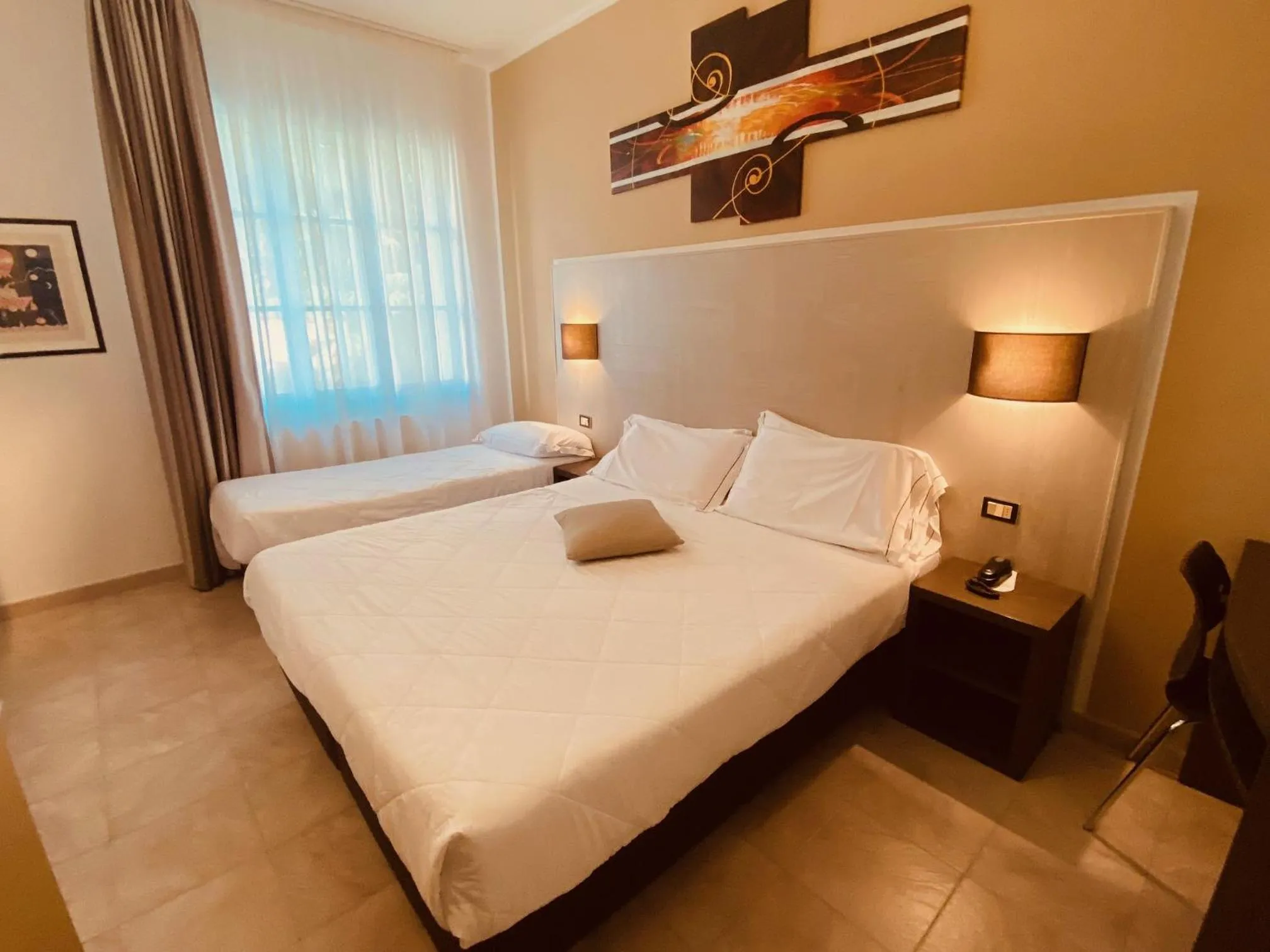 Bedroom, Bed in Hotel Montepizzo