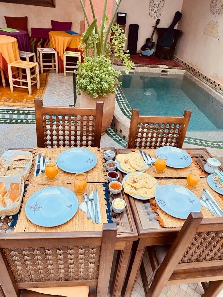 Breakfast in Riad Euphorbe