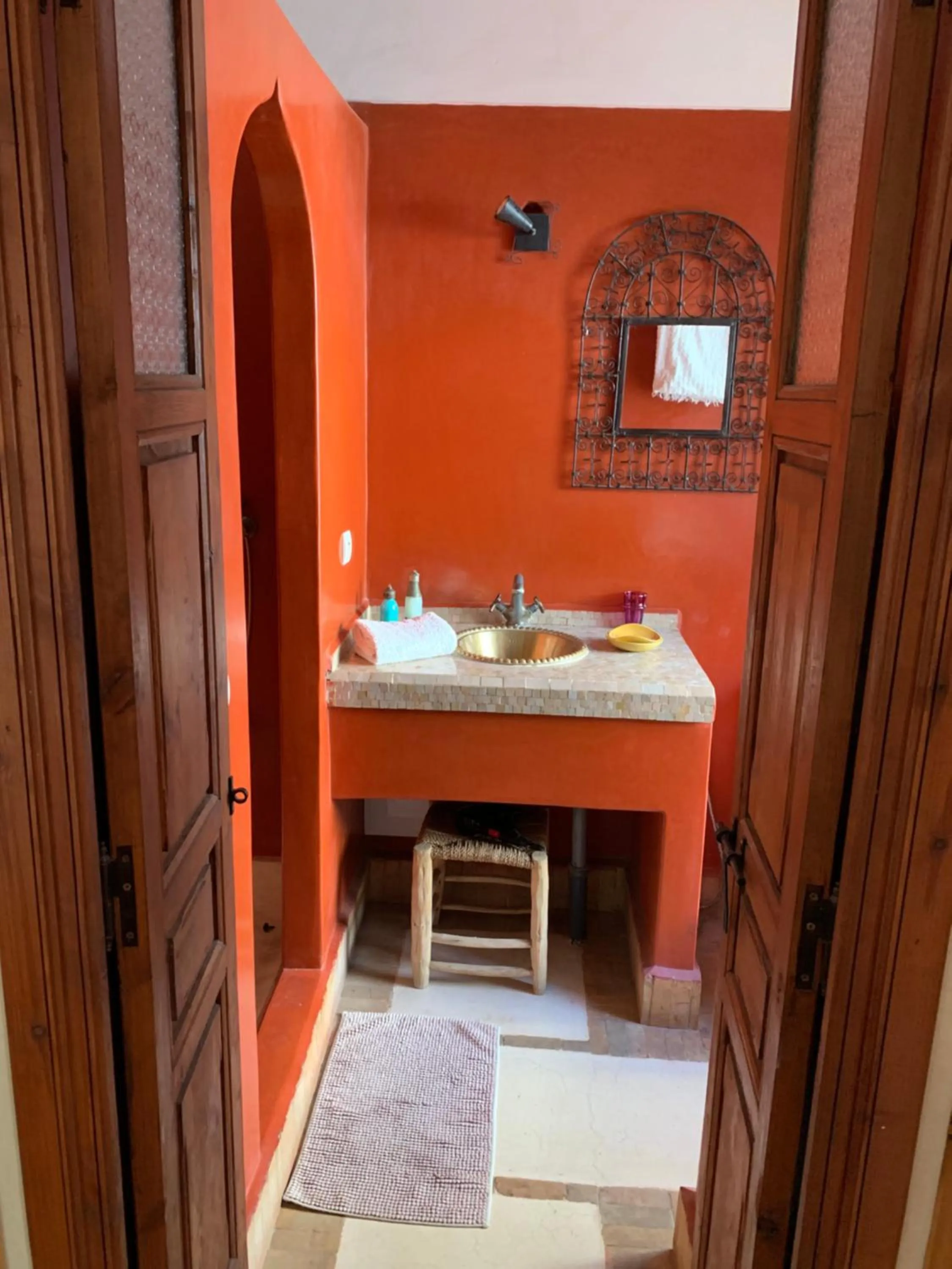 Bathroom in Riad Euphorbe