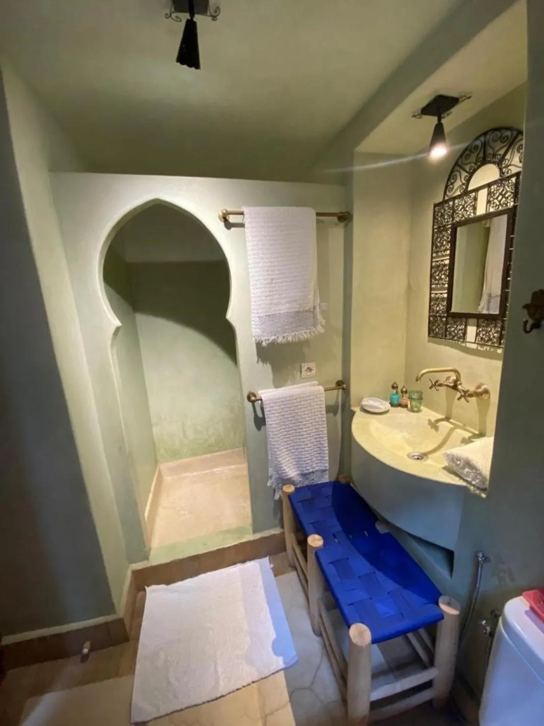 Bathroom in Riad Euphorbe