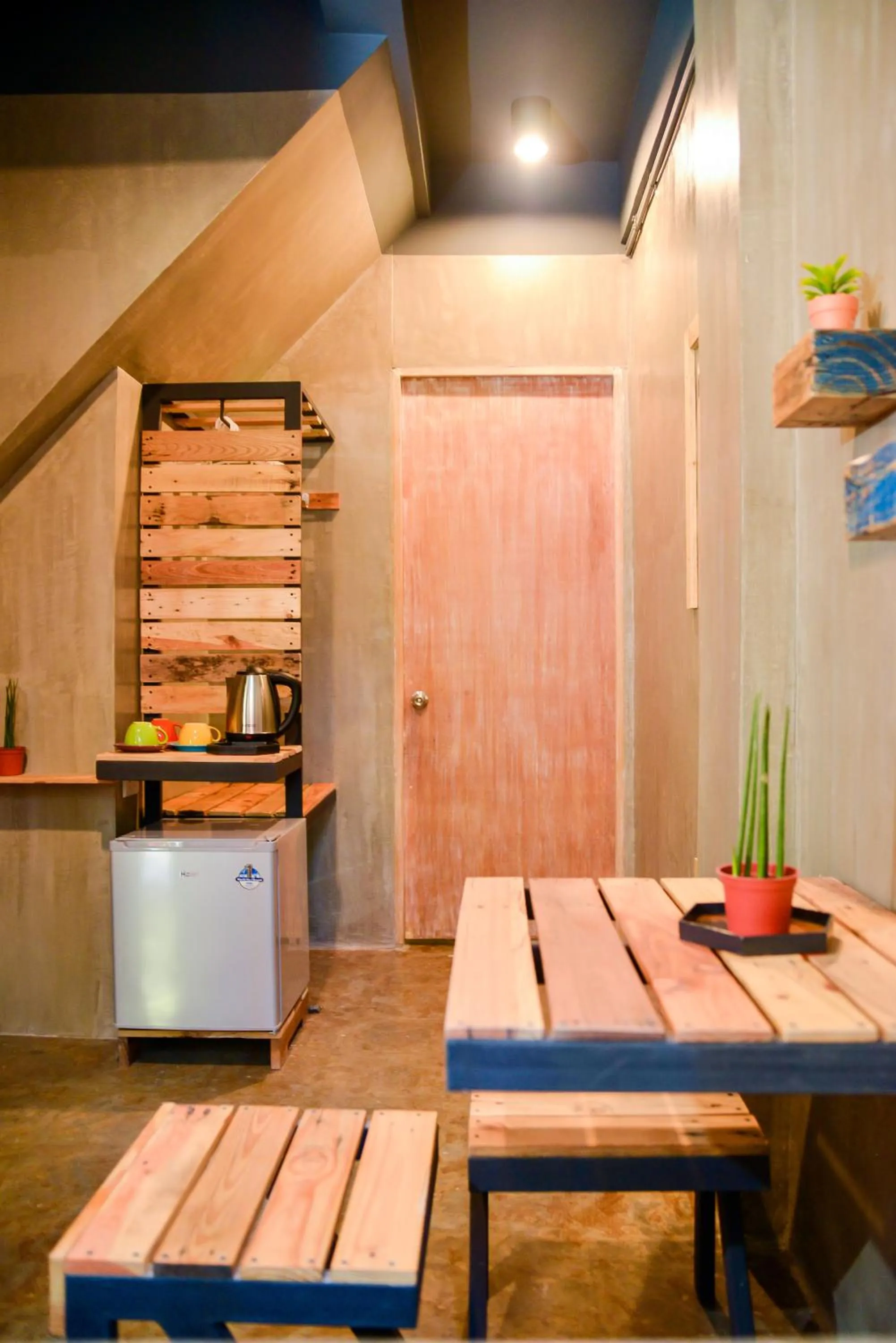 Living room in RedDoorz Plus @ Taft North Mandurriao