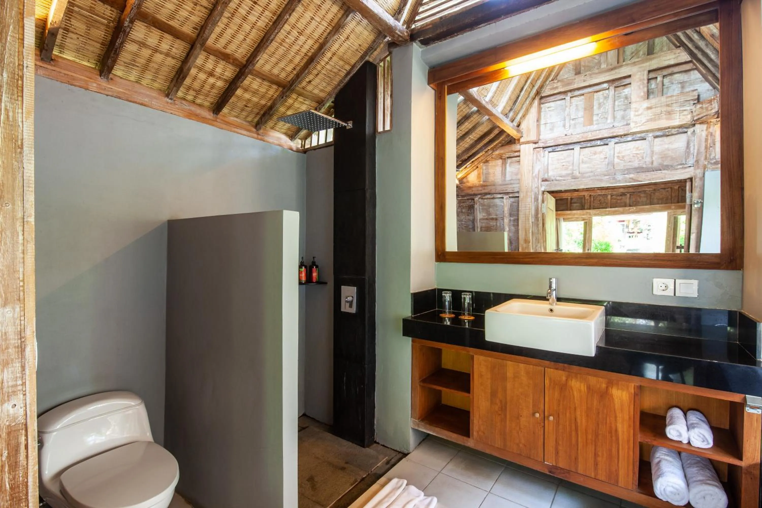 Bathroom in Outpost Ubud Bungalows