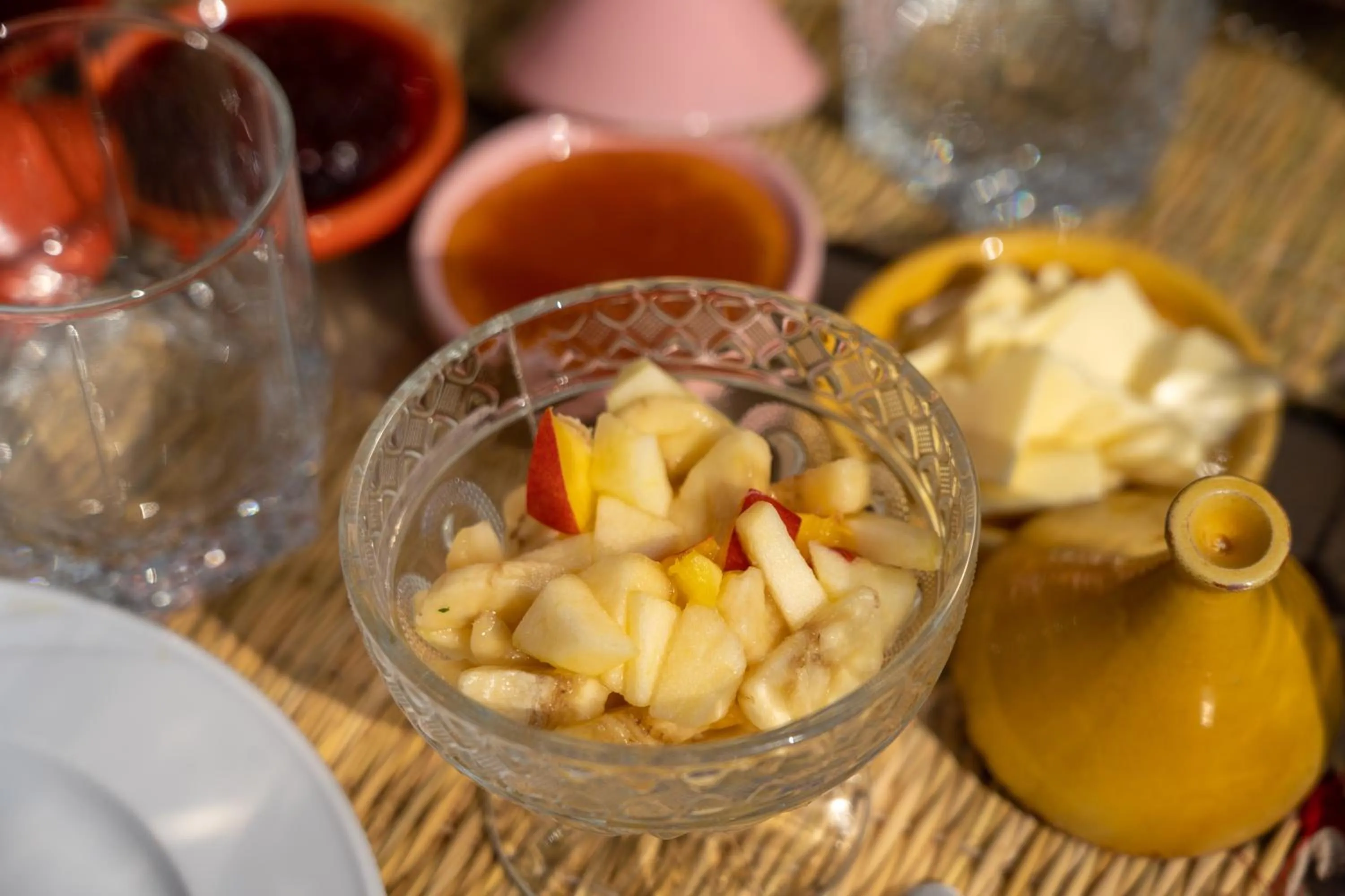 Breakfast in Riad Le Plein Sud